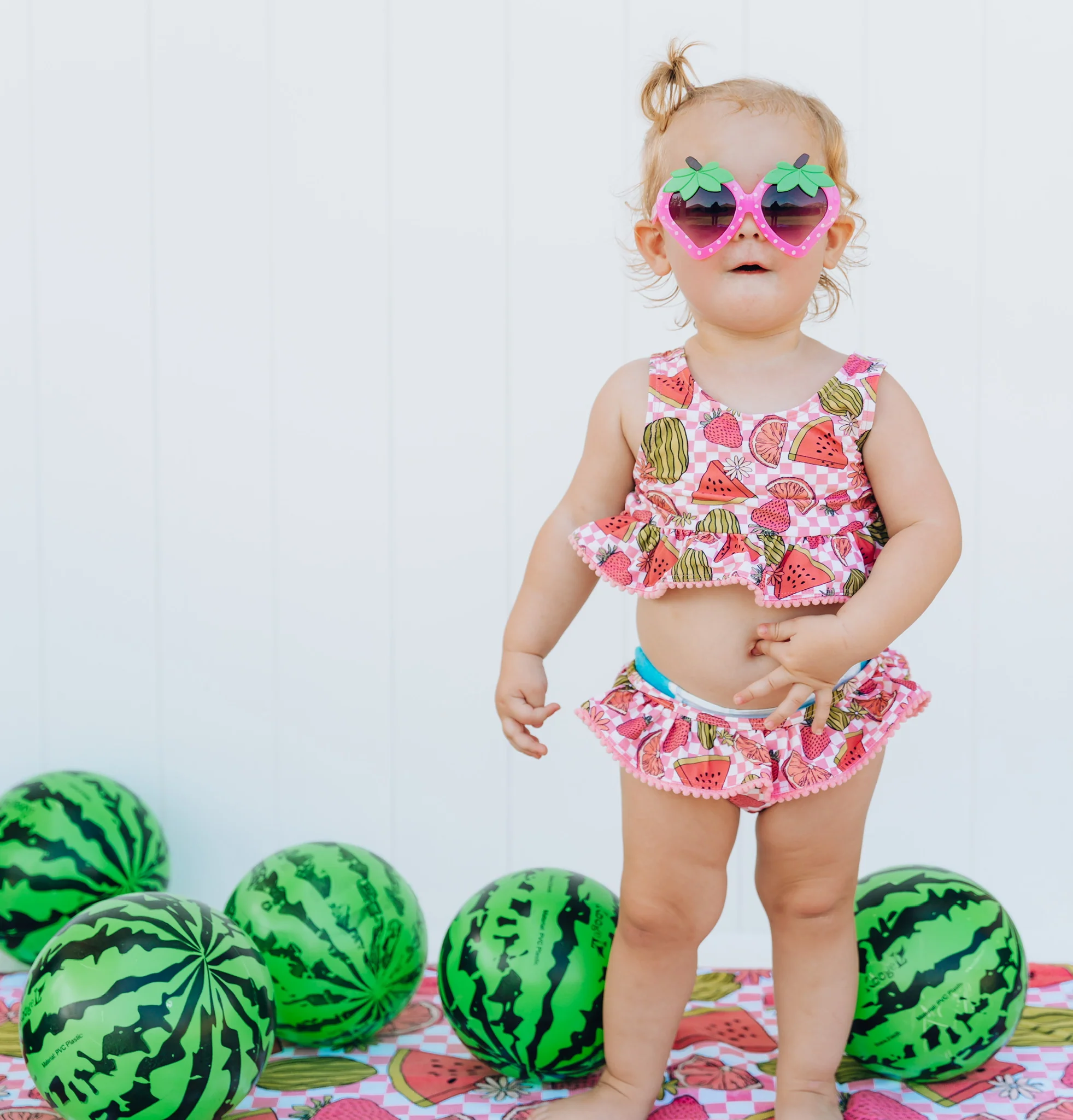 SLICE OF SUMMER DREAM TANKINI TWO PIECE SWIM SUIT - Image 11
