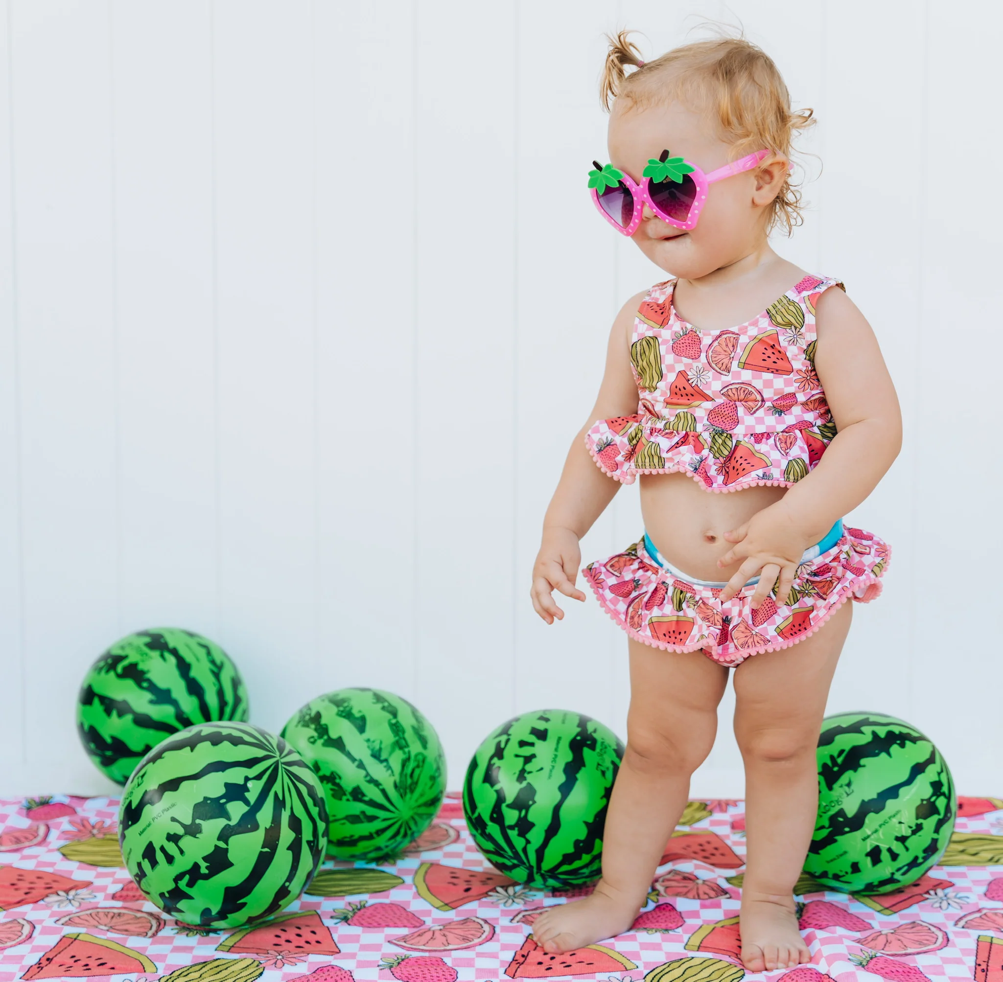 SLICE OF SUMMER DREAM TANKINI TWO PIECE SWIM SUIT - Image 3