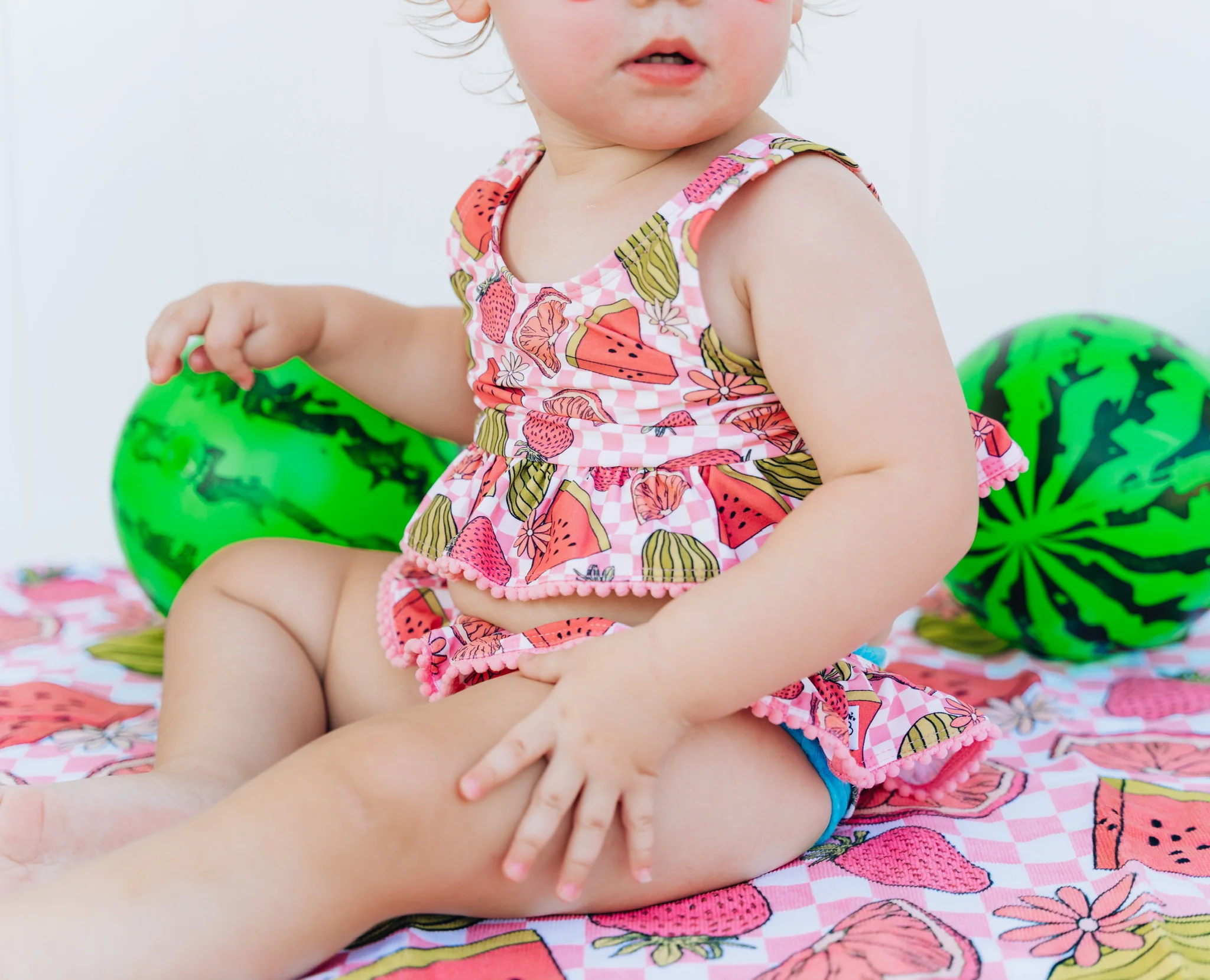 SLICE OF SUMMER DREAM TANKINI TWO PIECE SWIM SUIT - Image 8