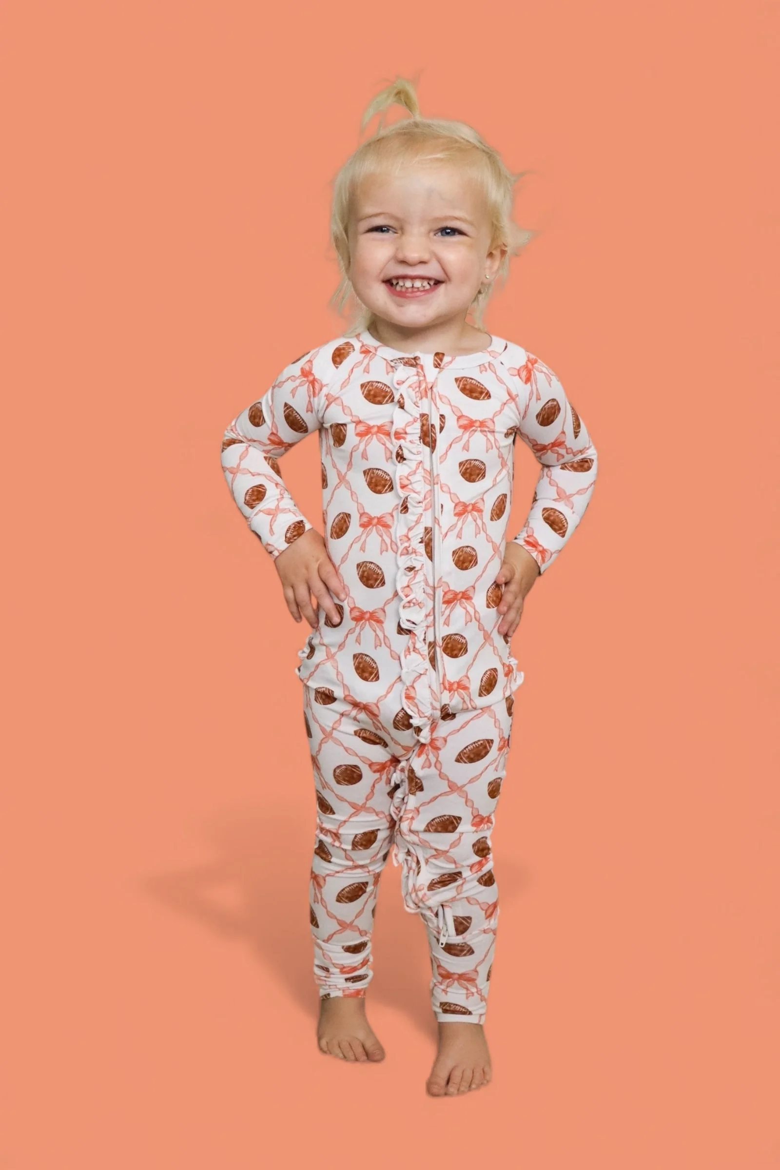 GAME DAY GLAM DREAM RUFFLE ROMPER - Image 10