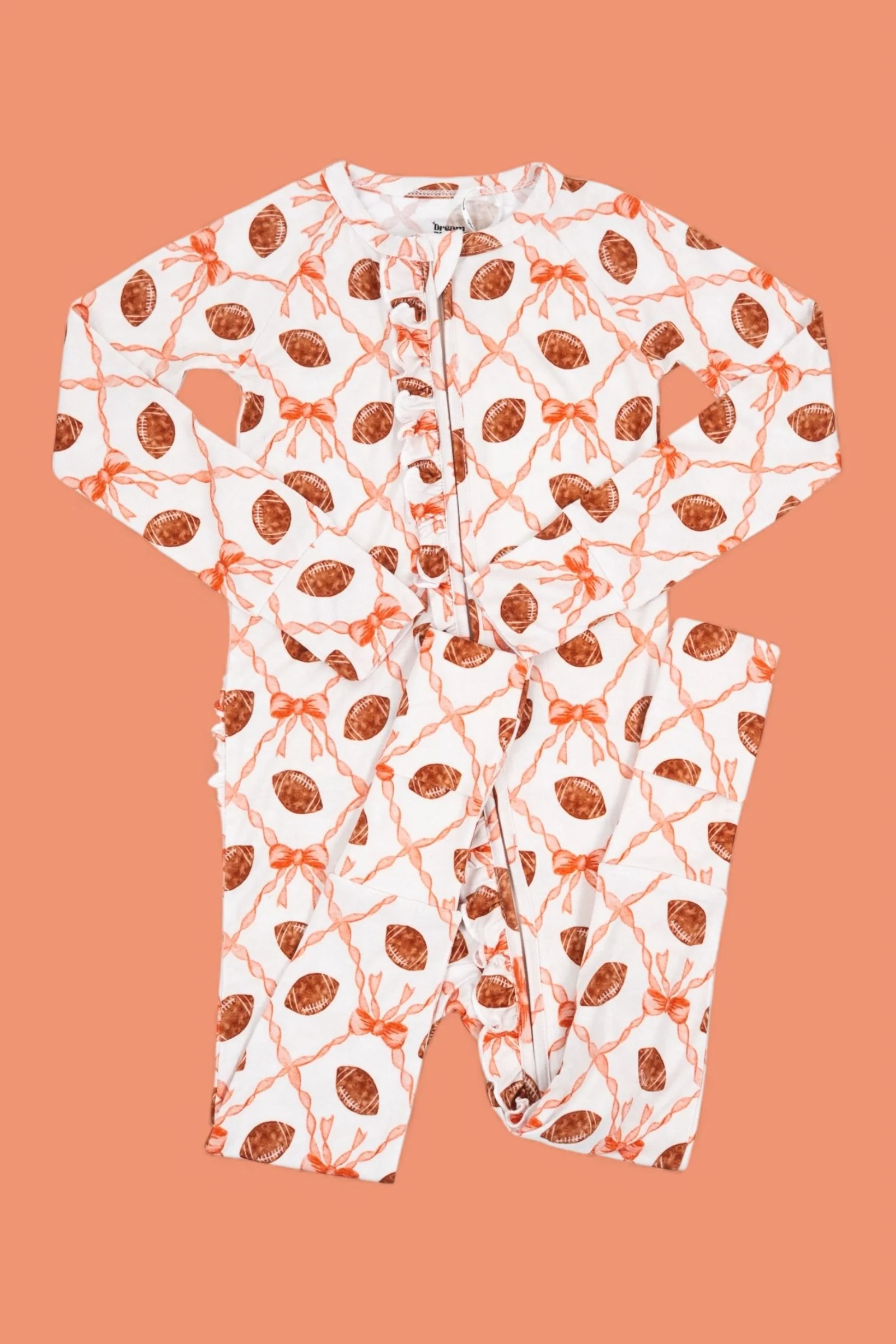 GAME DAY GLAM DREAM RUFFLE ROMPER - Image 2