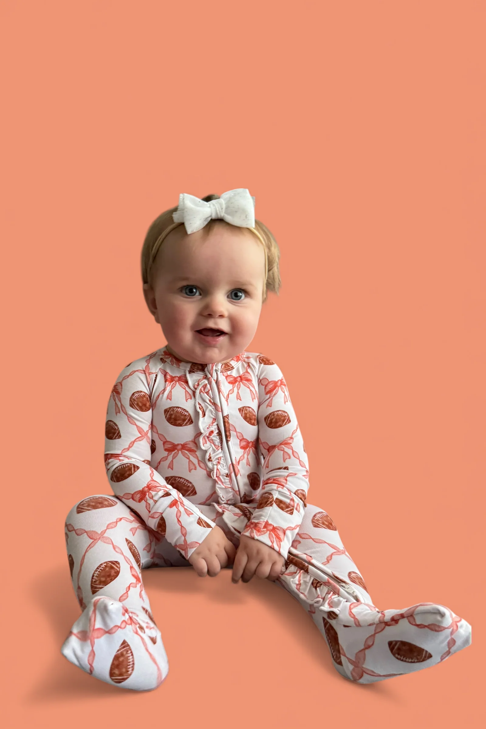 GAME DAY GLAM DREAM RUFFLE ROMPER - Image 3
