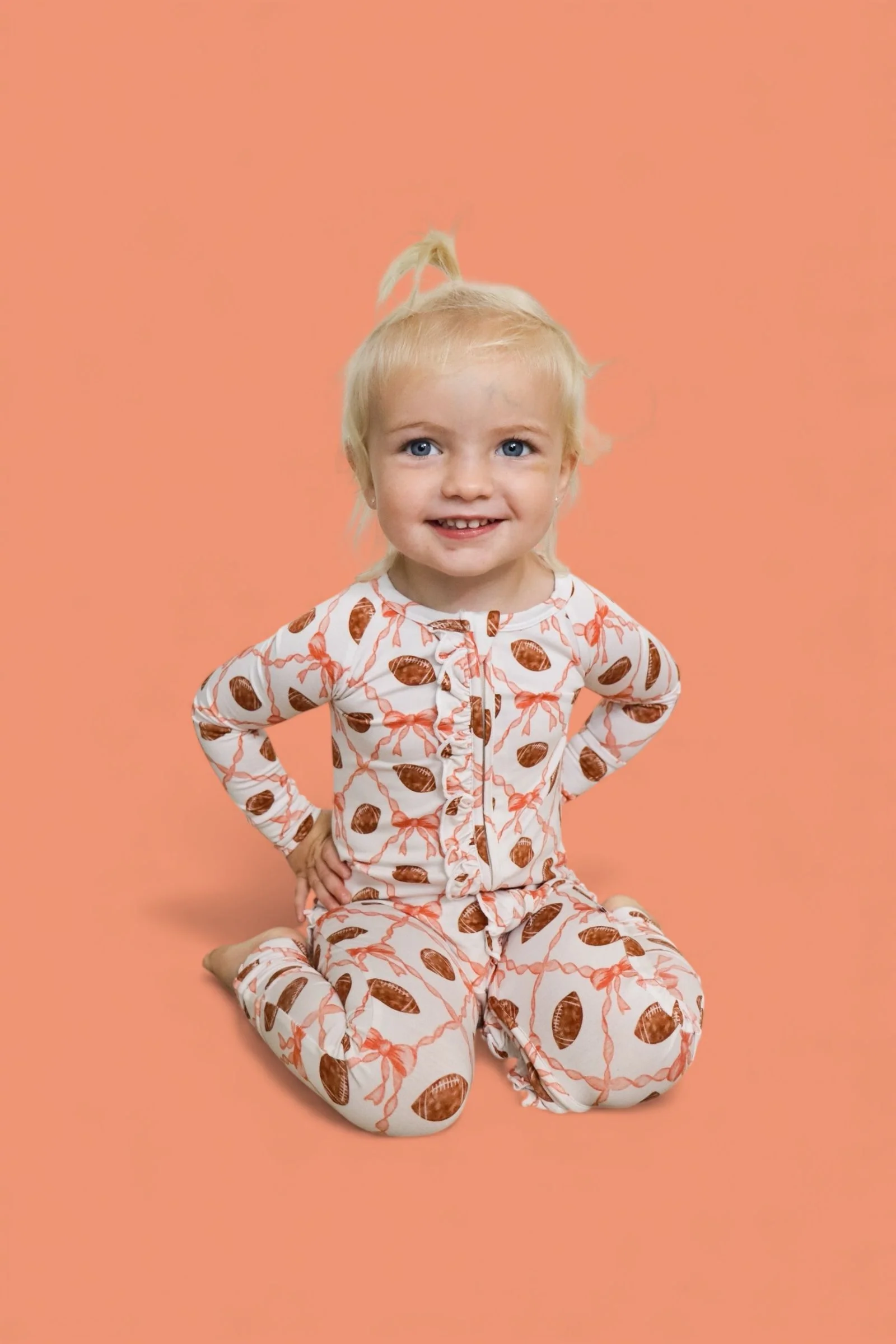 GAME DAY GLAM DREAM RUFFLE ROMPER - Image 4