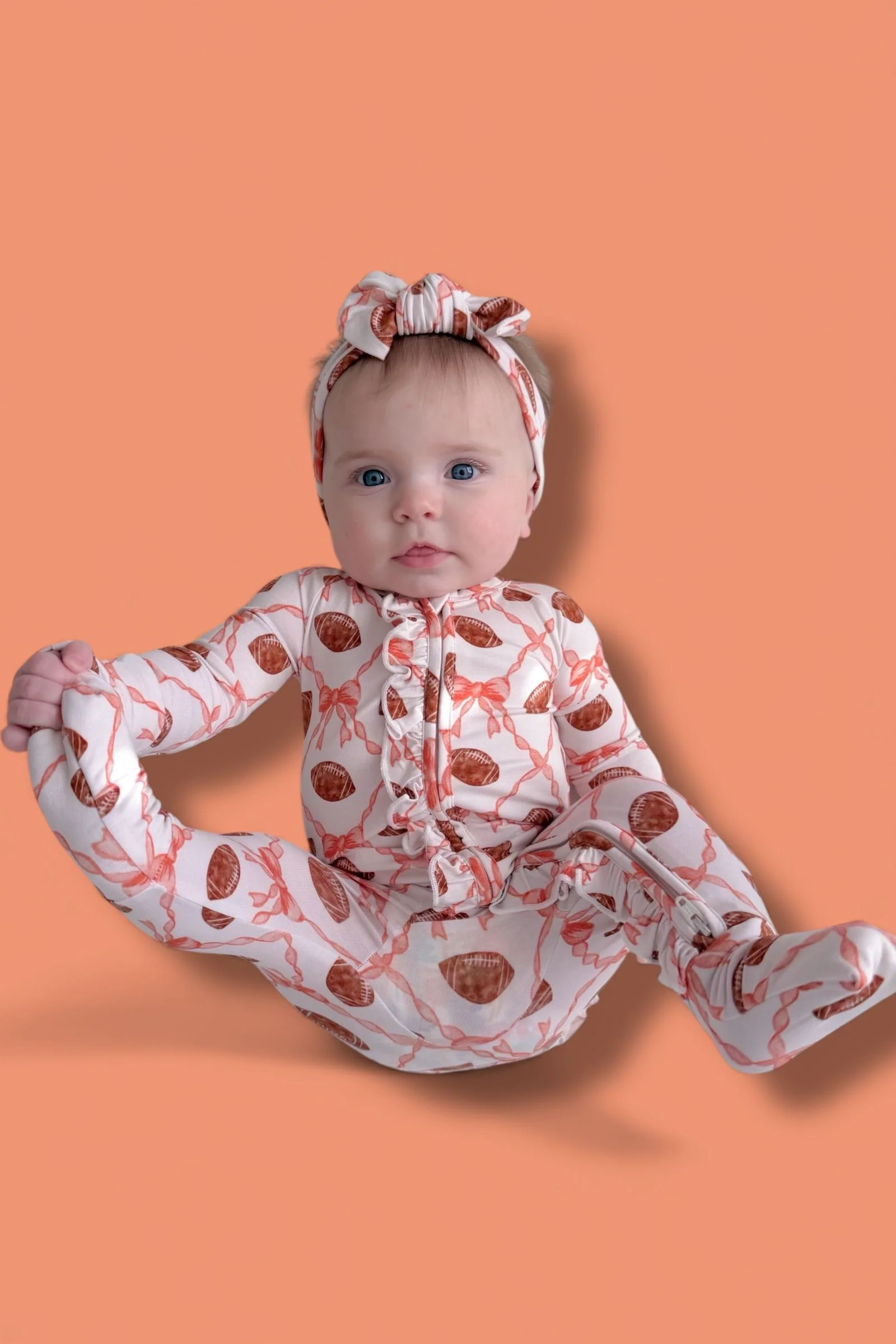 GAME DAY GLAM DREAM RUFFLE ROMPER - Image 5