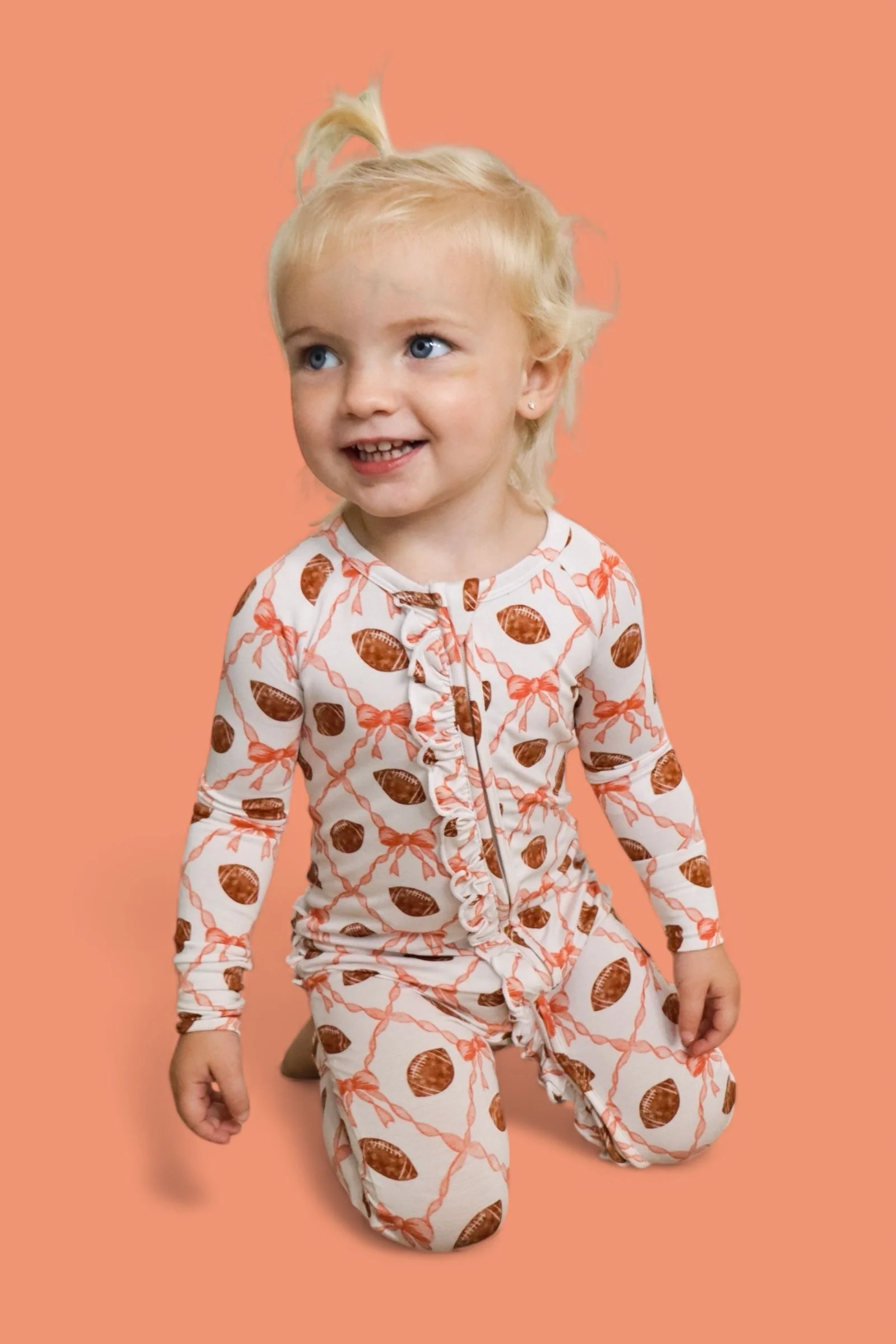 GAME DAY GLAM DREAM RUFFLE ROMPER - Image 7