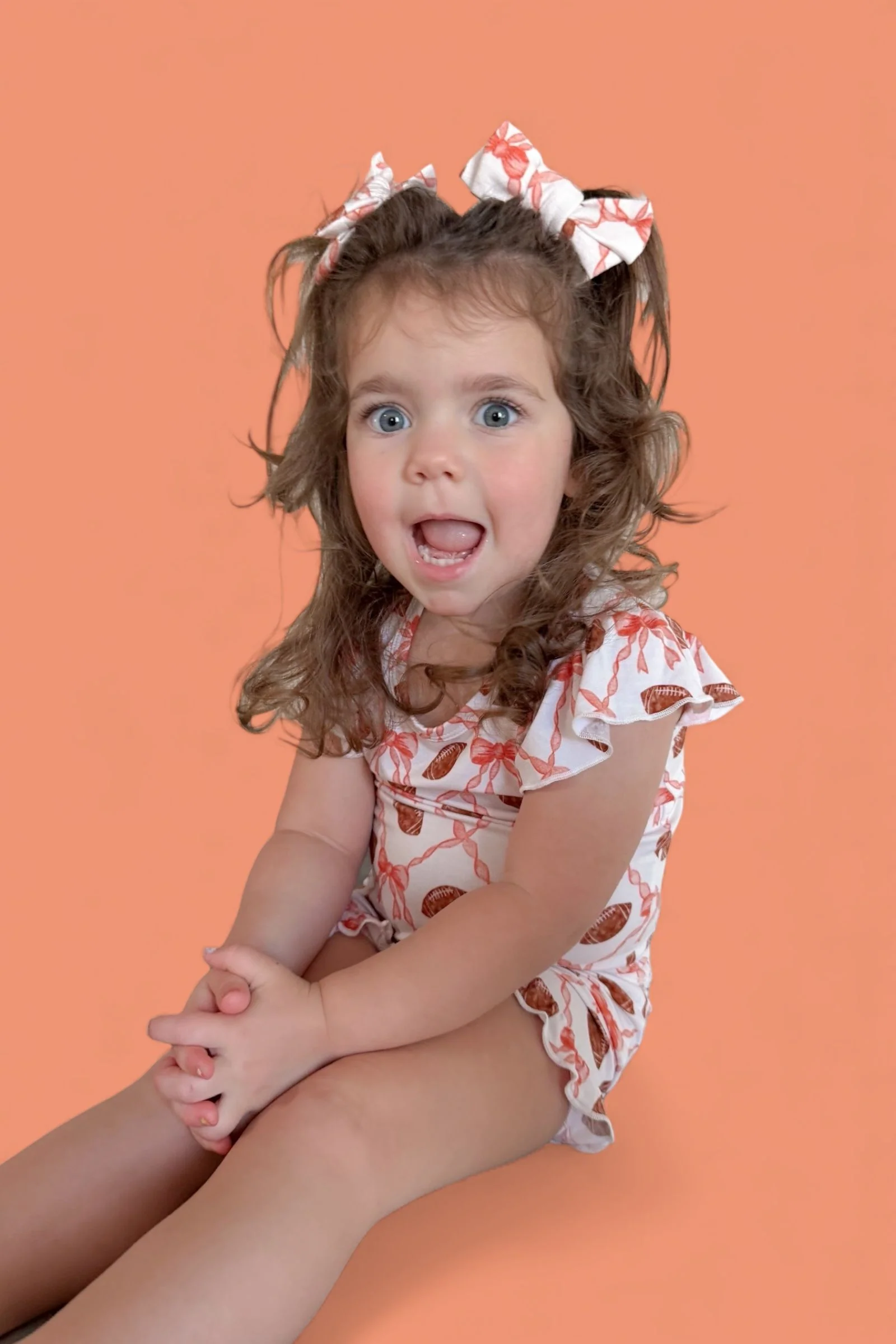 GAME DAY GLAM DREAM RUFFLE SHORT SET - Image 13