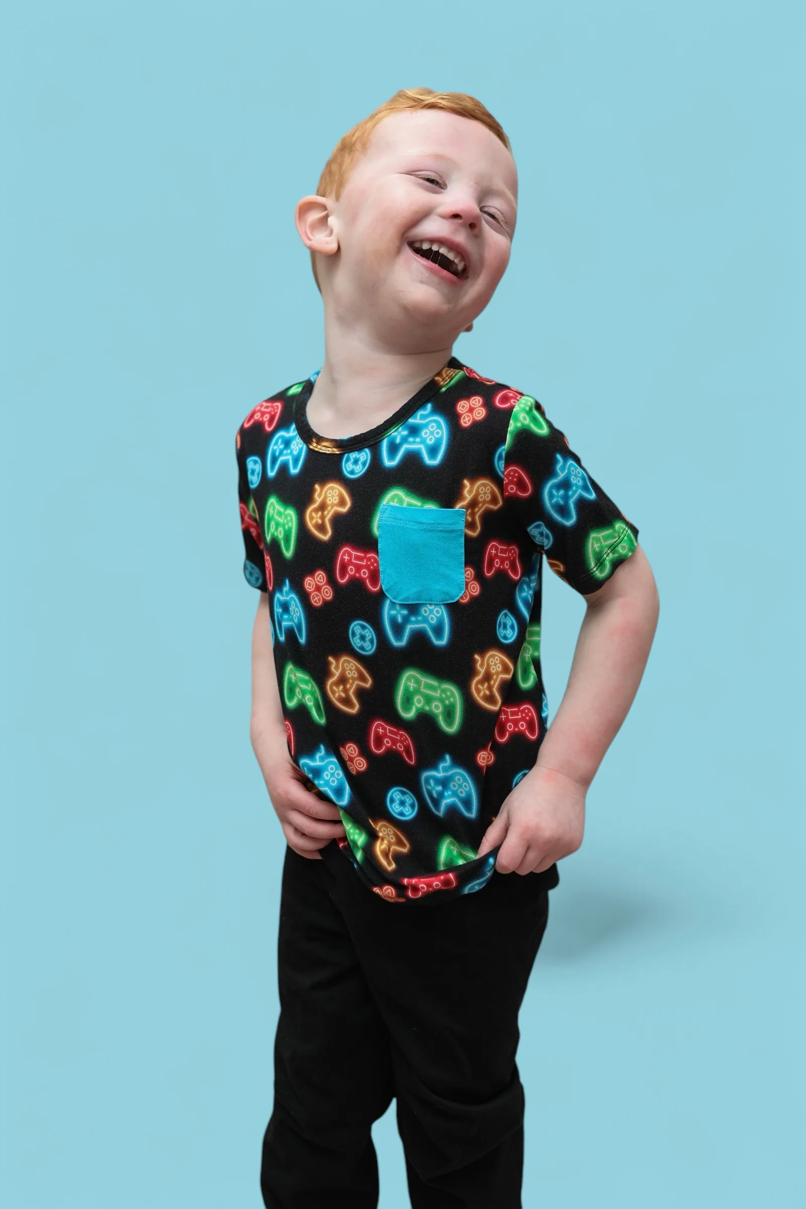 GAMER GLOW DREAM POCKET TEE - Image 13