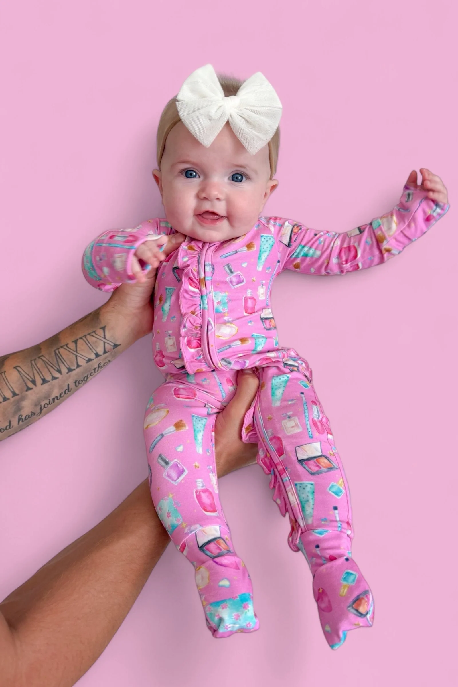 GLAMOUR MAGIC DREAM RUFFLE ROMPER