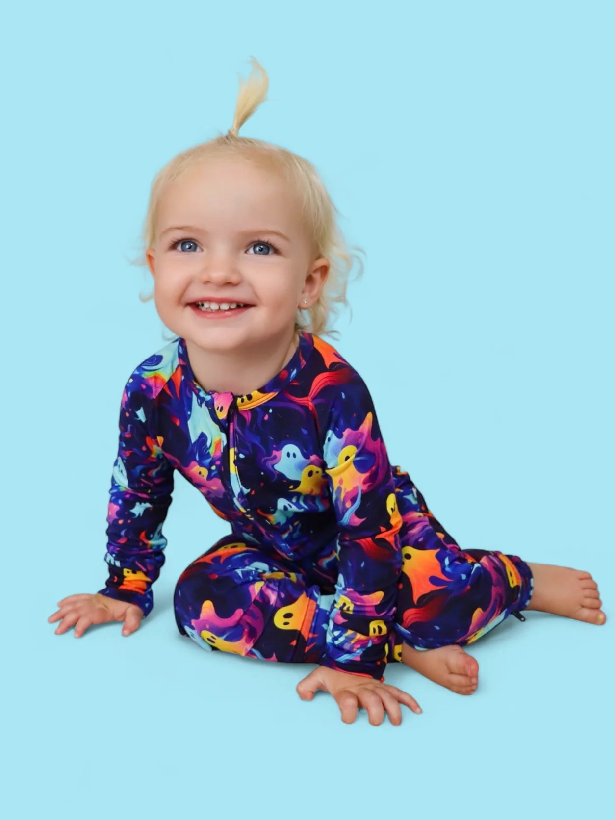 GLOWIN' GHOSTIES DREAM ROMPER - Image 15