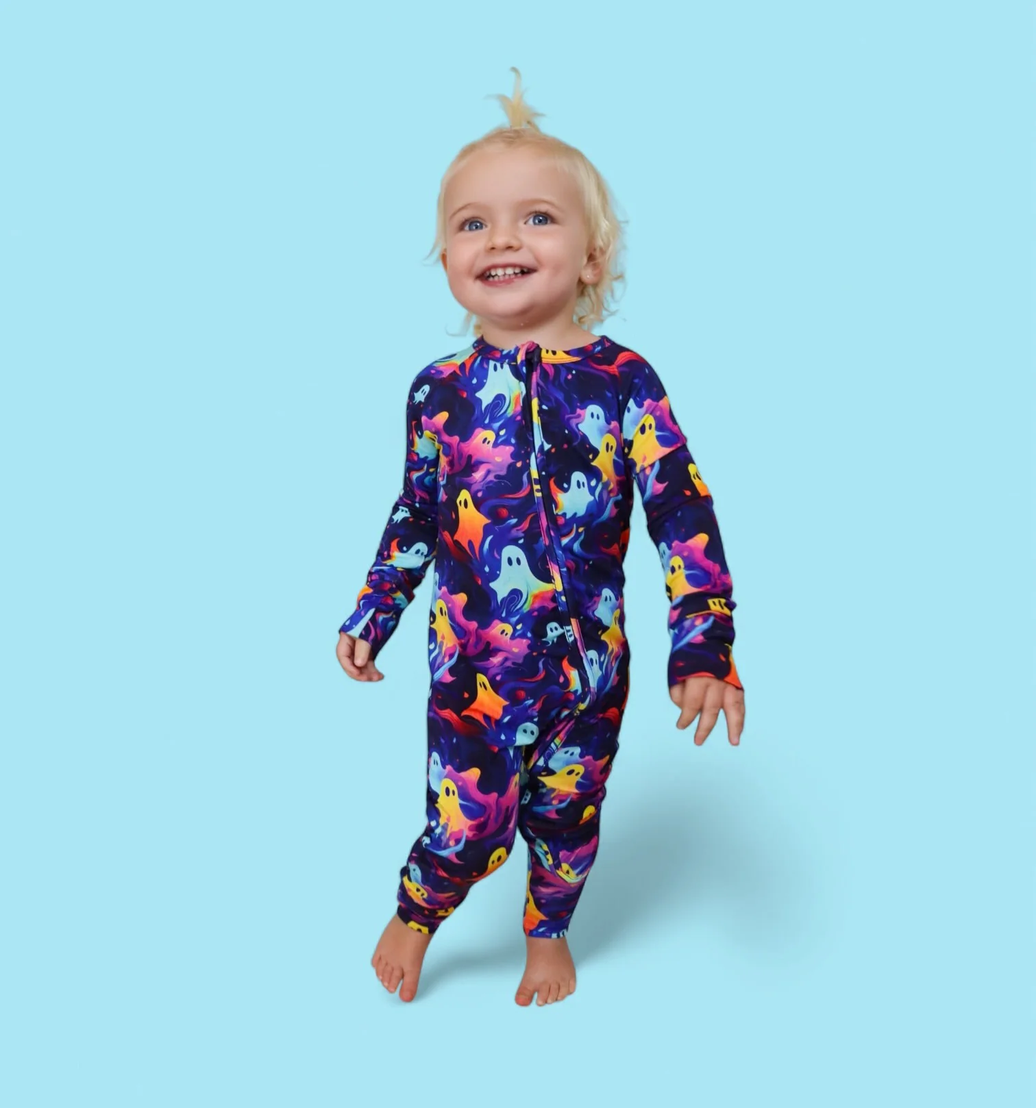 GLOWIN' GHOSTIES DREAM ROMPER - Image 17