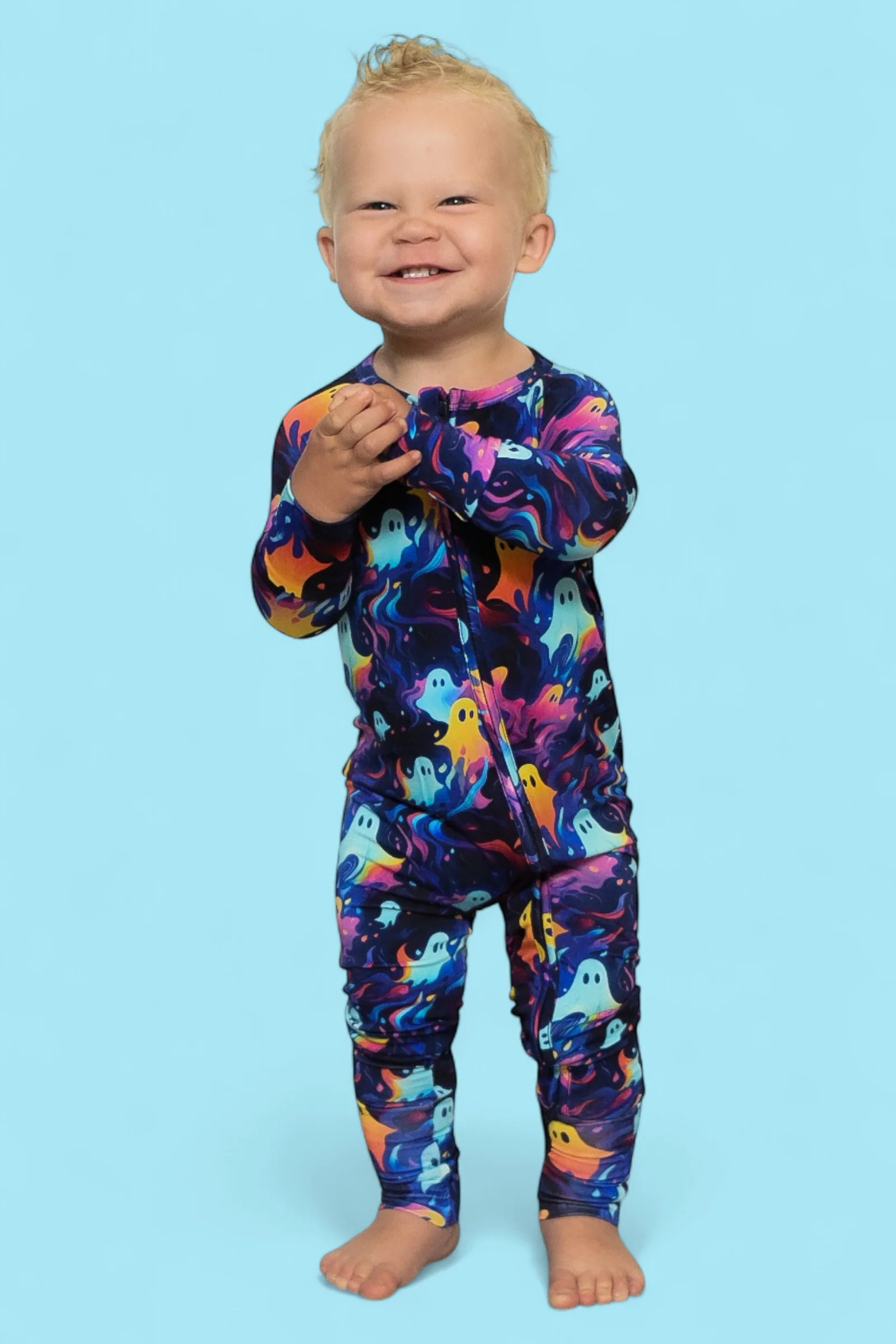 GLOWIN' GHOSTIES DREAM ROMPER - Image 7