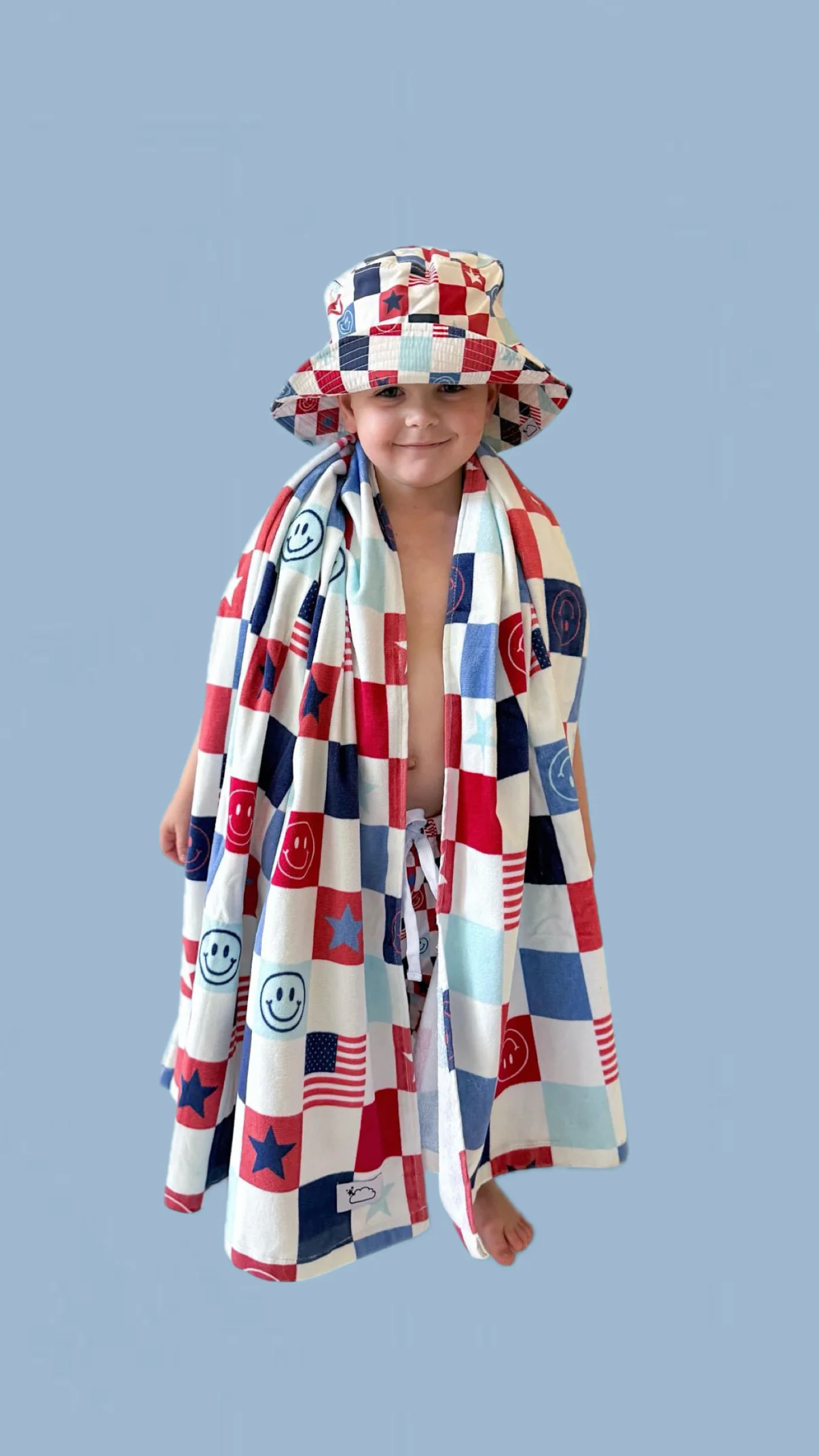 HOME OF THE FREE CHECKERS DREAM TOWEL - Image 3
