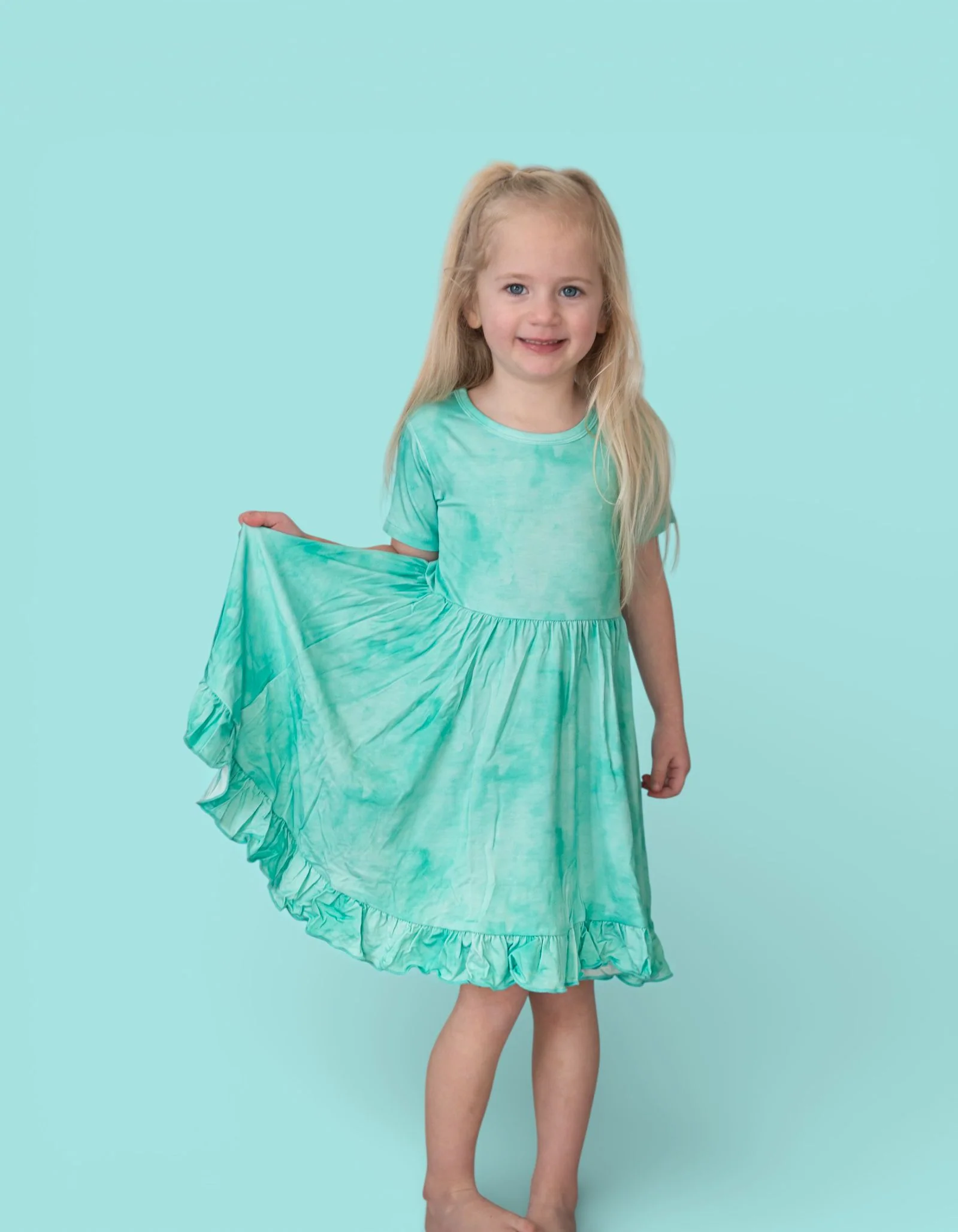 JADE MIST DREAM RUFFLE DRESS - Image 16