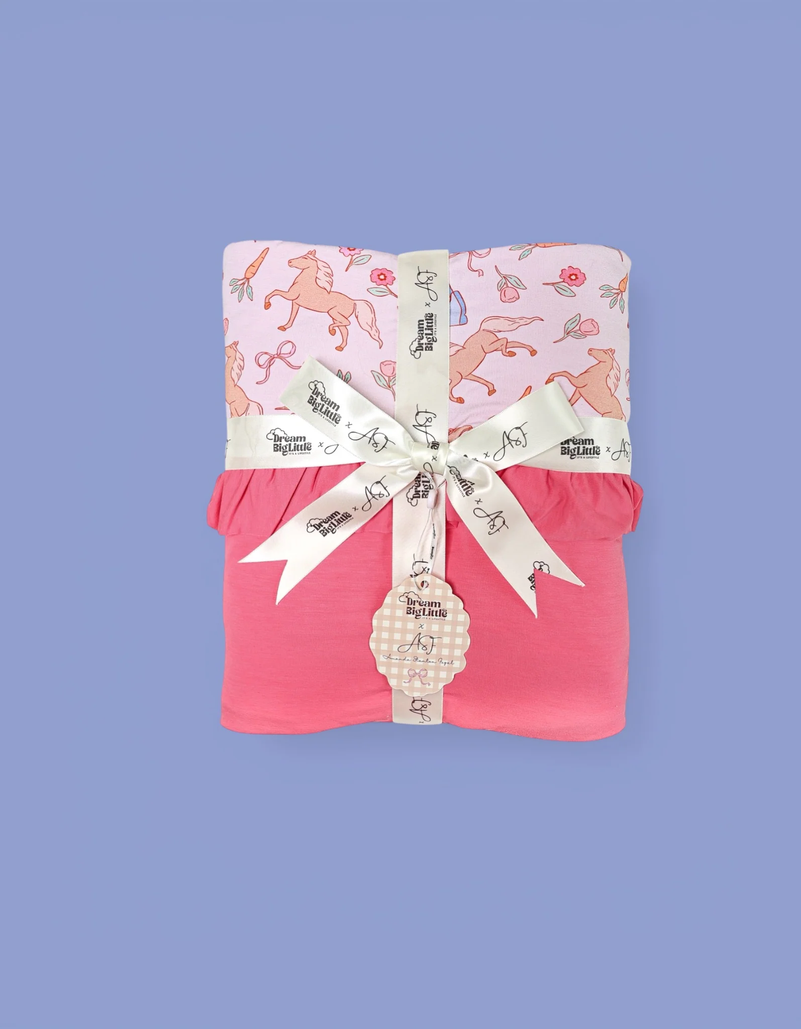 KINSLEY'S BLOOM & BOOTS DREAM RUFFLE BLANKET - Image 2