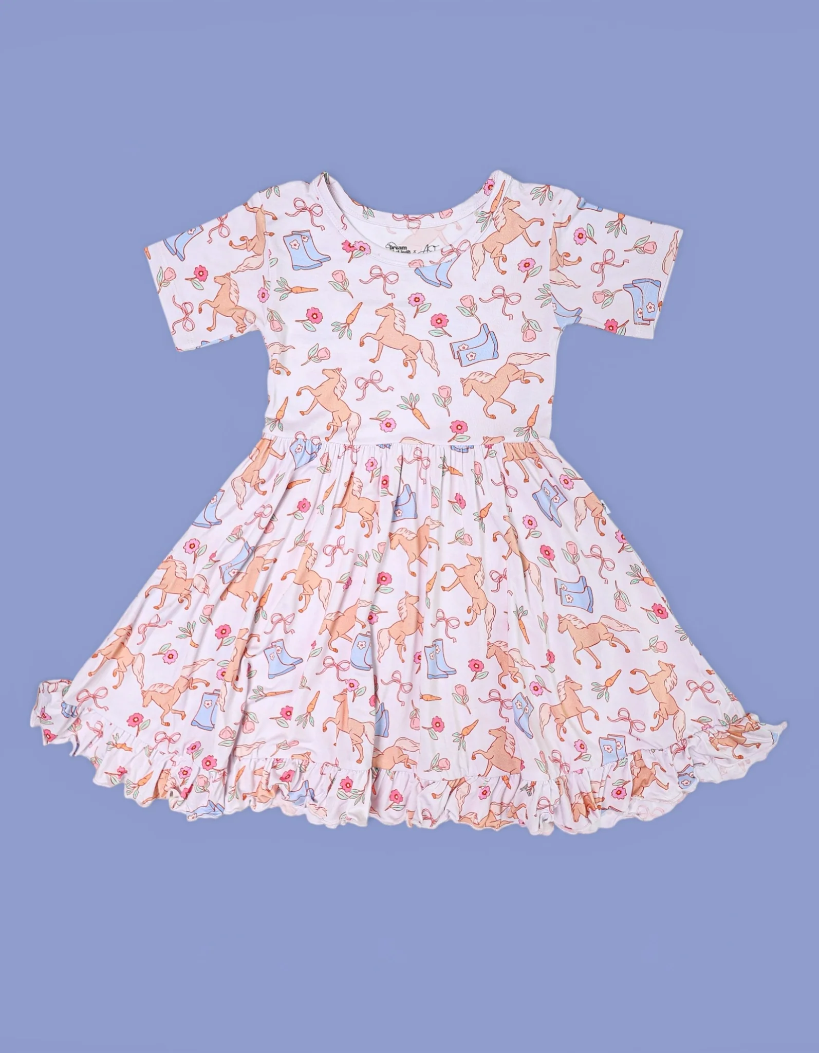KINSLEY'S BLOOM & BOOTS DREAM RUFFLE DRESS - Image 2