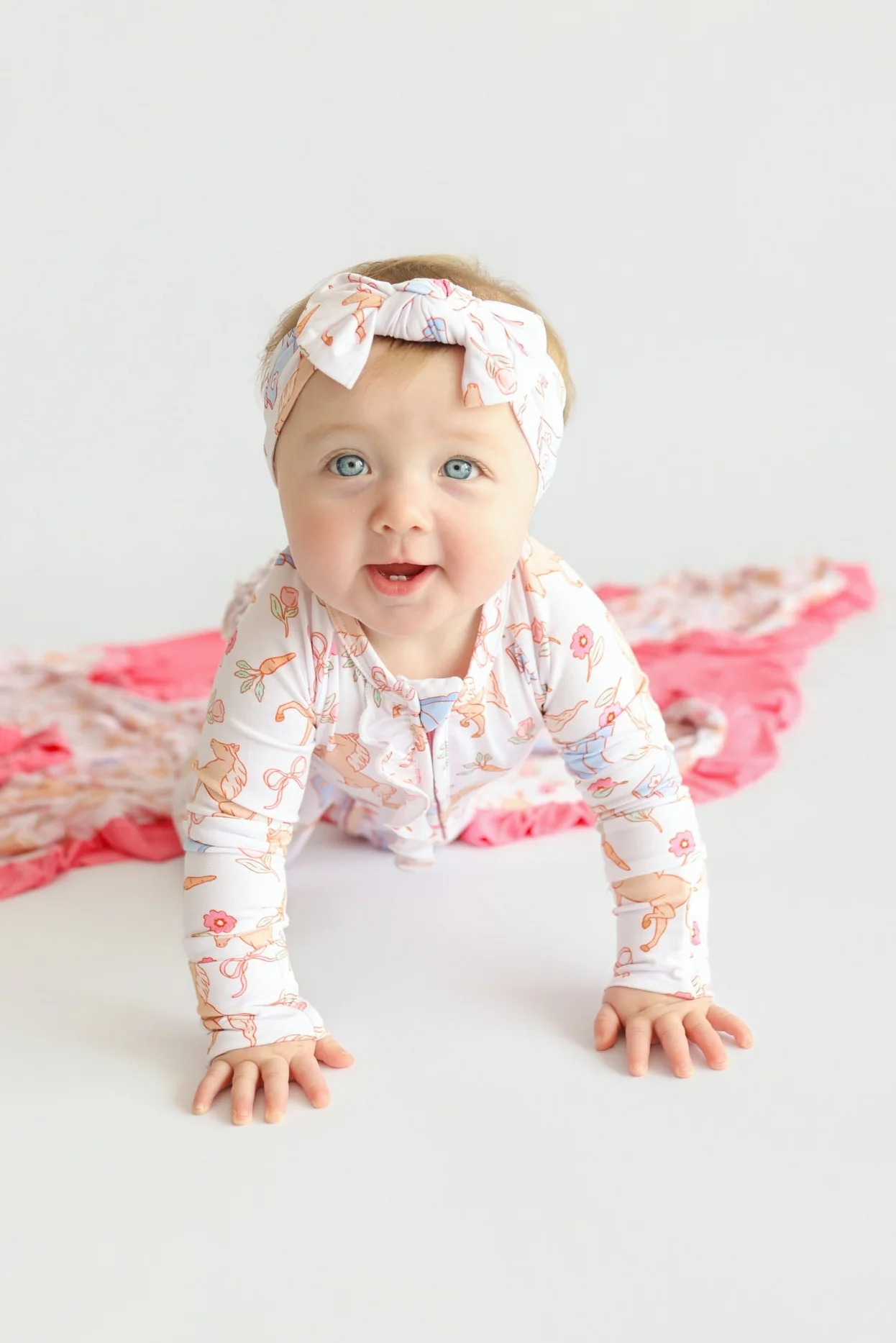 KINSLEY'S BLOOM & BOOTS DREAM RUFFLE ROMPER - Image 12