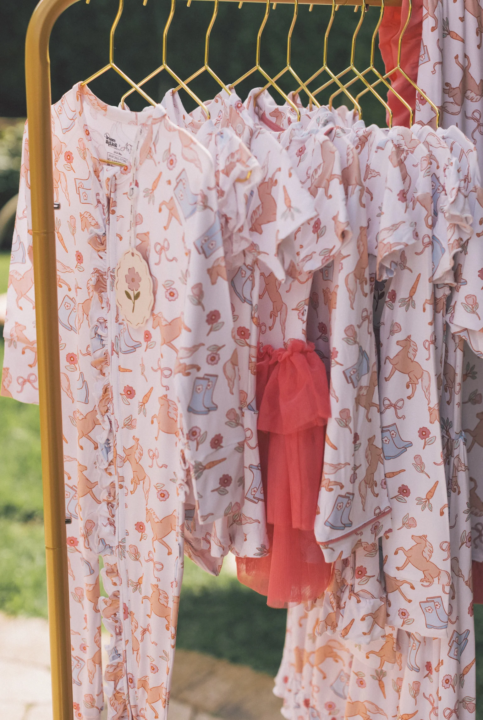 KINSLEY'S BLOOM & BOOTS DREAM RUFFLE ROMPER - Image 4