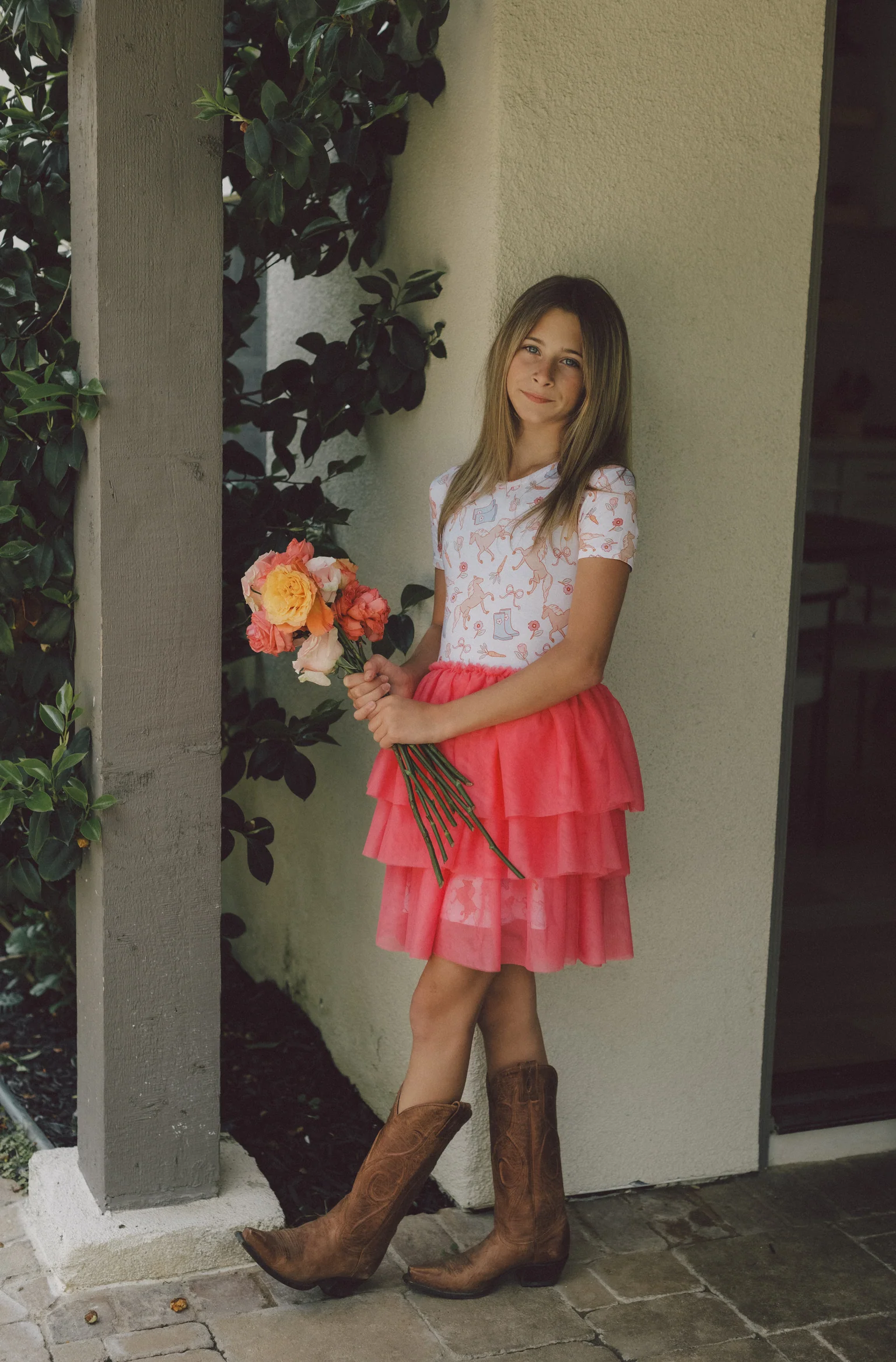 KINSLEY'S BLOOM & BOOTS DREAM TUTU DRESS - Image 5