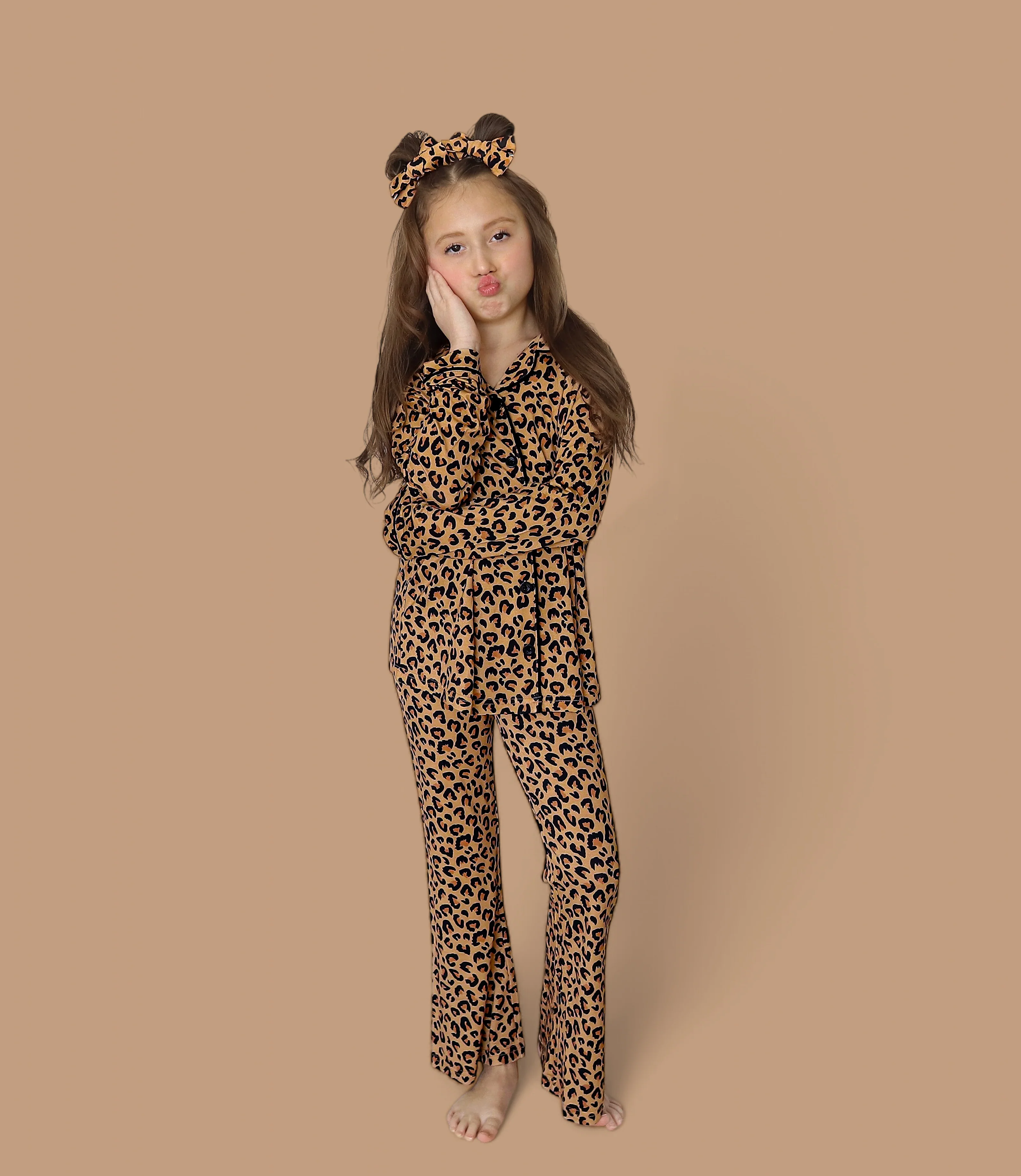 LEOPARD DREAM GIRL'S FLARE SET - Image 13