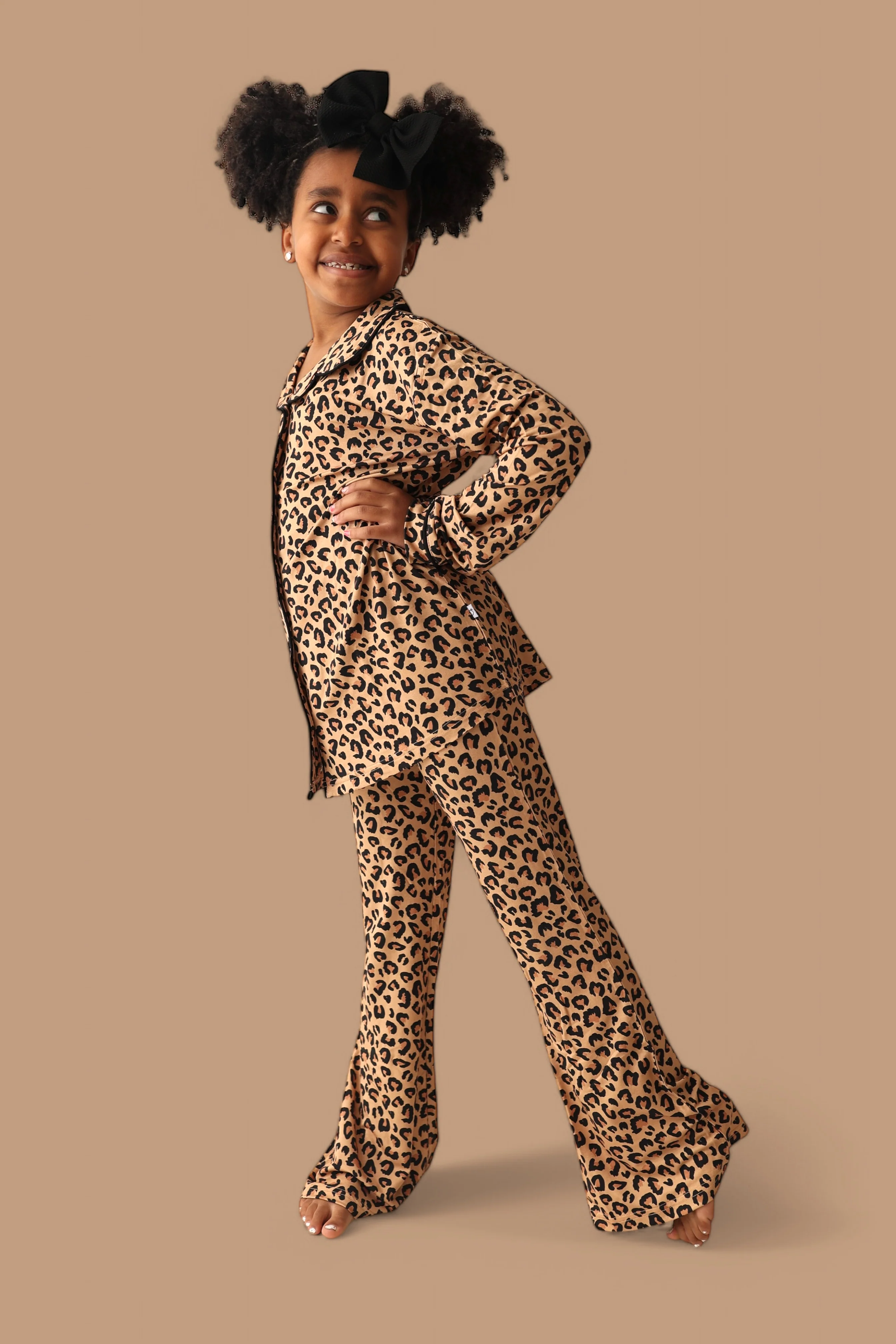 LEOPARD DREAM GIRL'S FLARE SET - Image 16