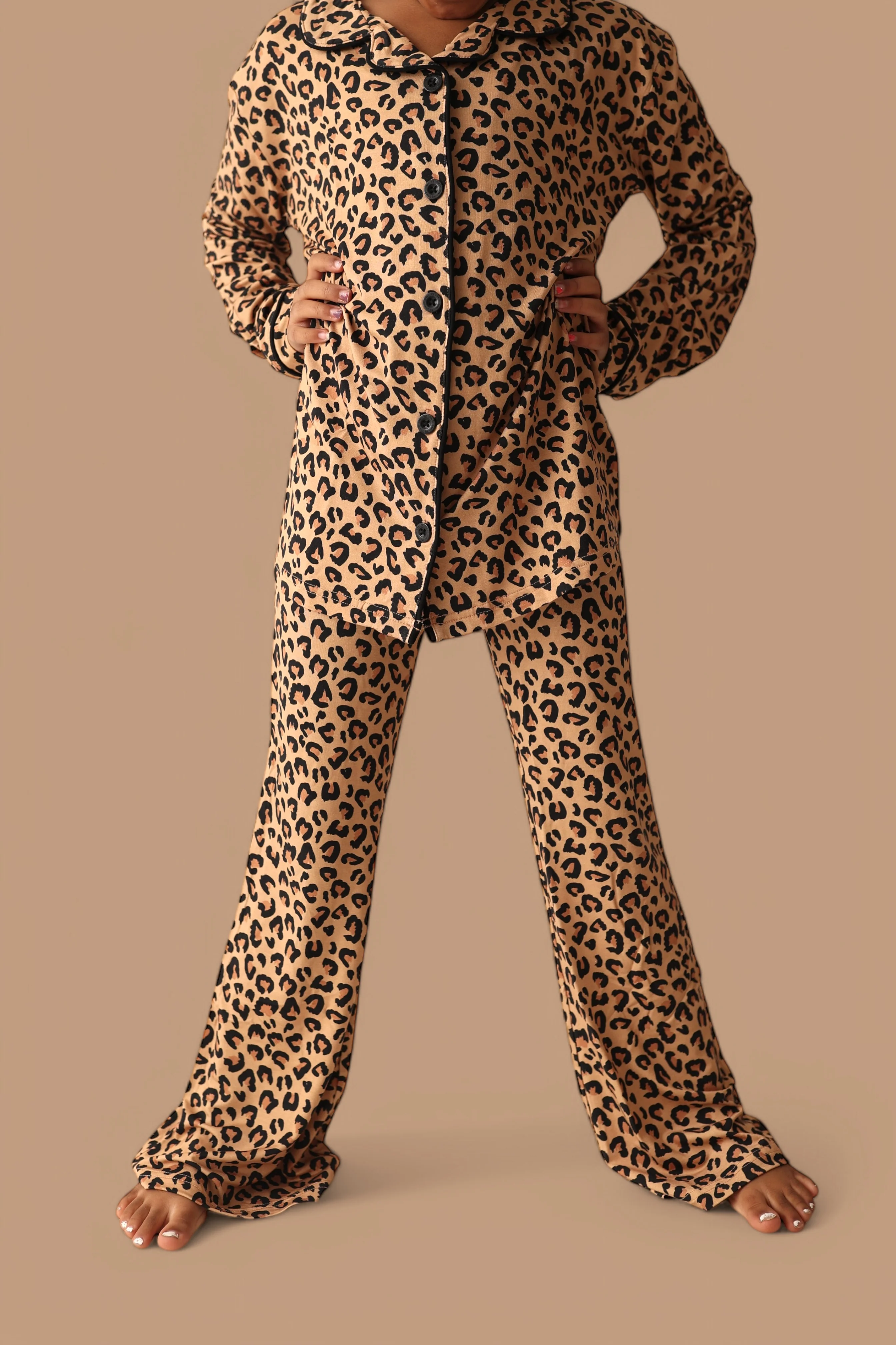 LEOPARD DREAM GIRL'S FLARE SET - Image 18