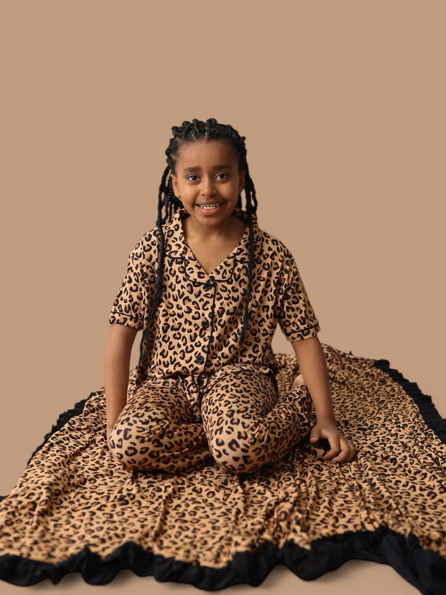 LEOPARD DREAM GIRL'S FLARE SET - Image 23
