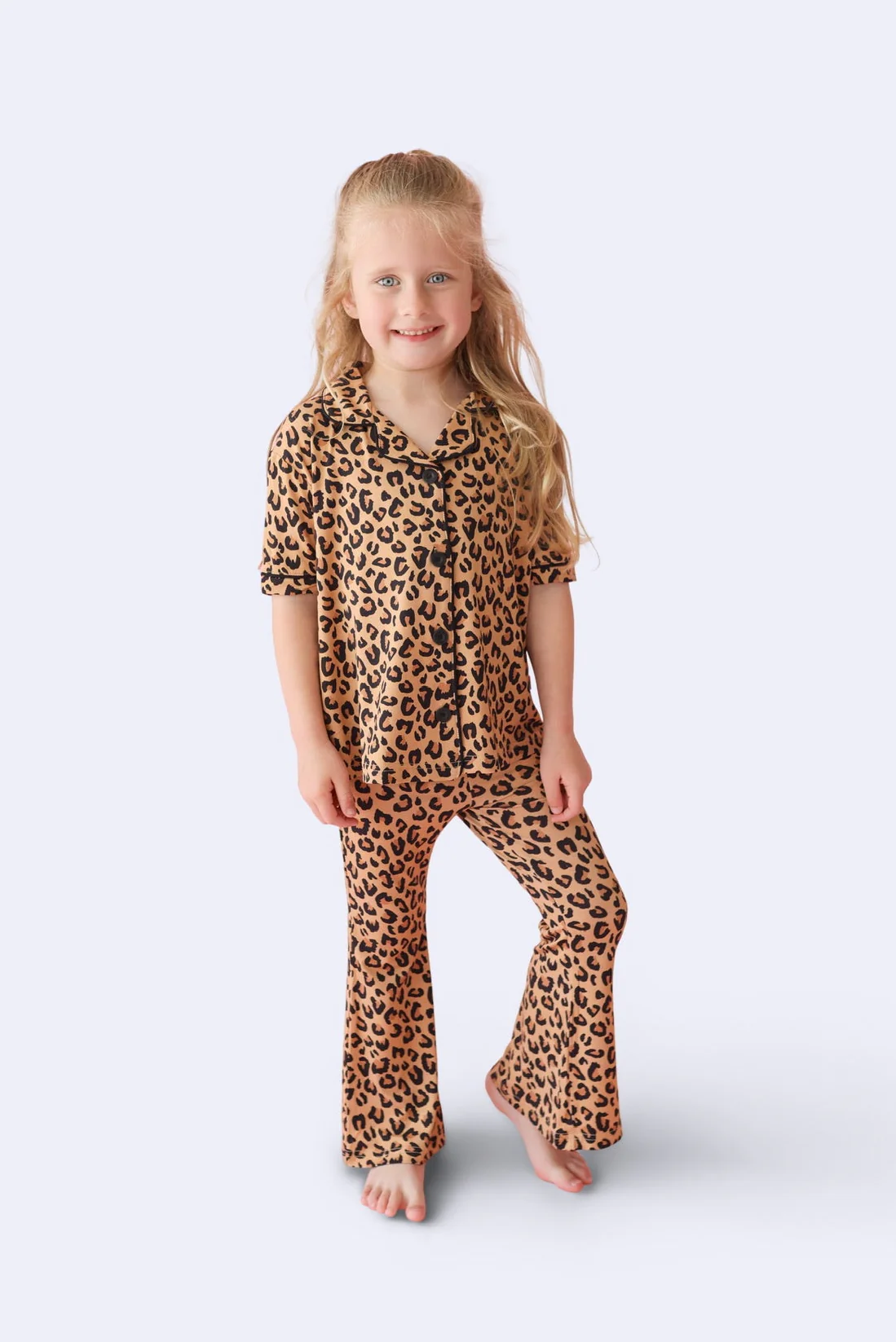 LEOPARD DREAM GIRL'S FLARE SET - Image 3