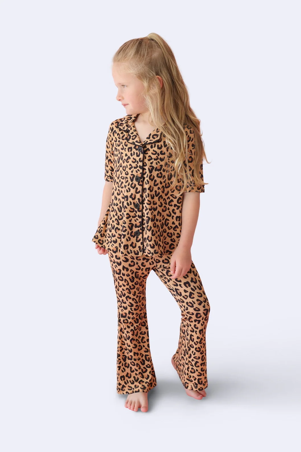 LEOPARD DREAM GIRL'S FLARE SET - Image 6