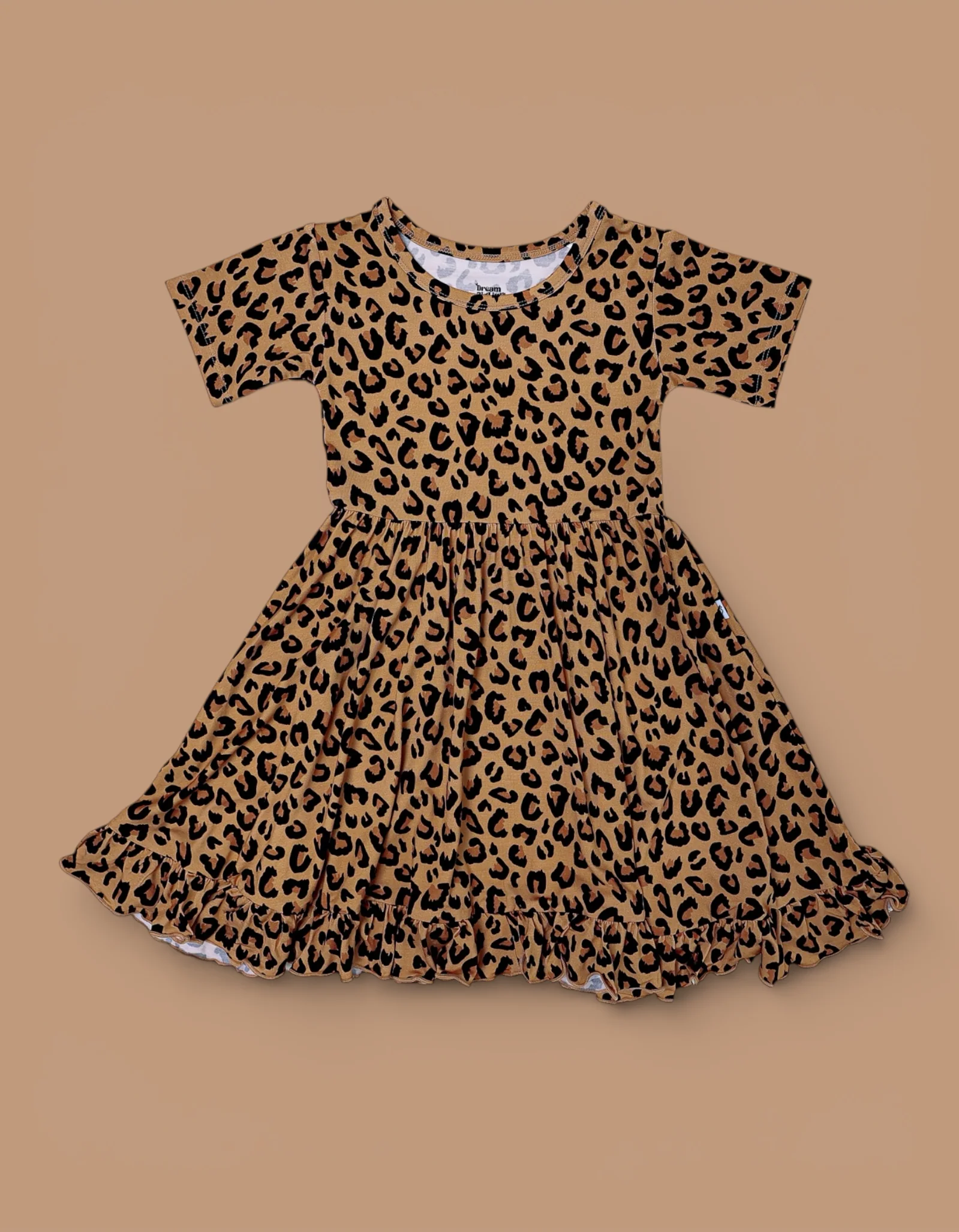 LEOPARD DREAM RUFFLE DRESS - Image 2