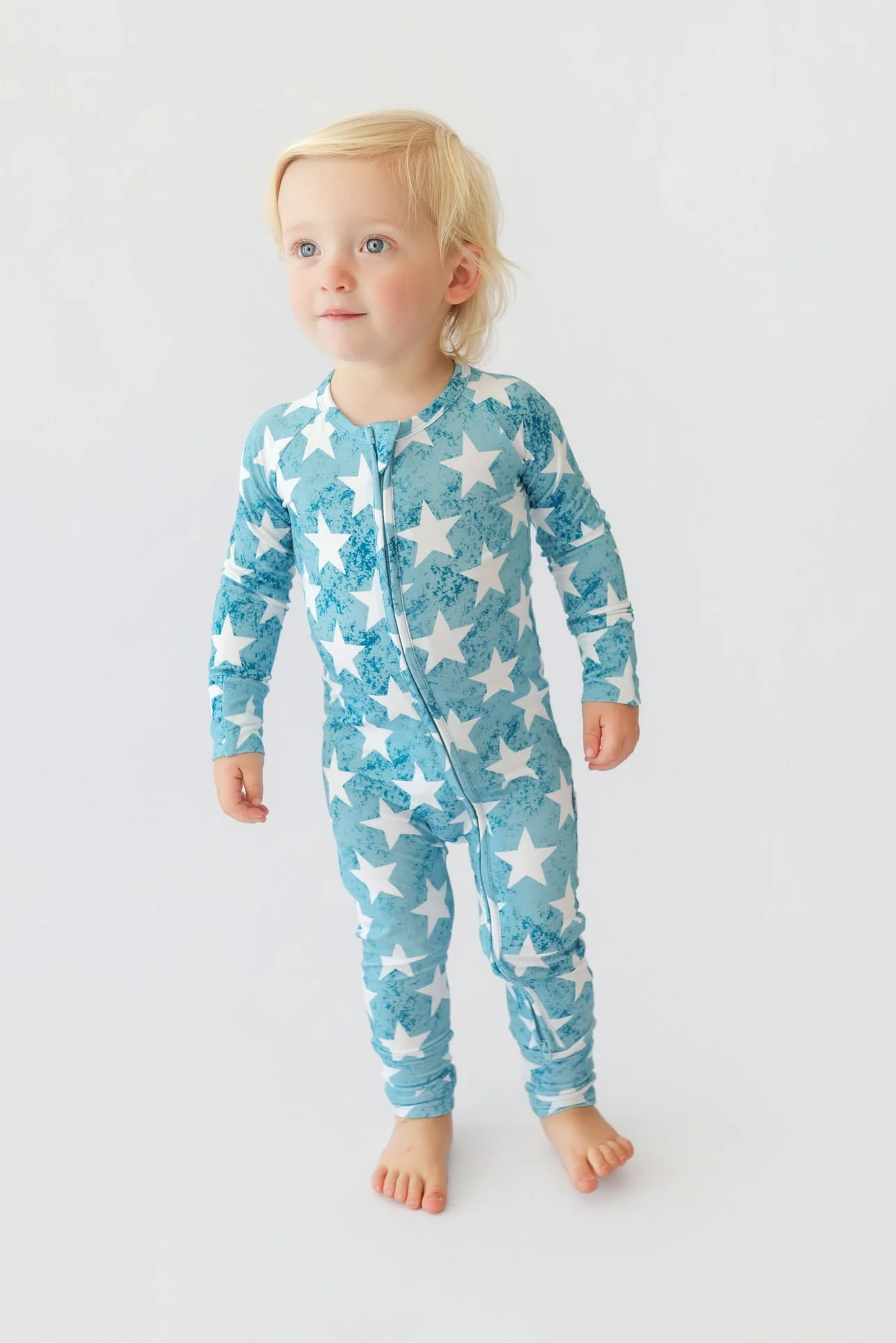 LITTLE LIBERTY STARS DREAM ROMPER - Image 7