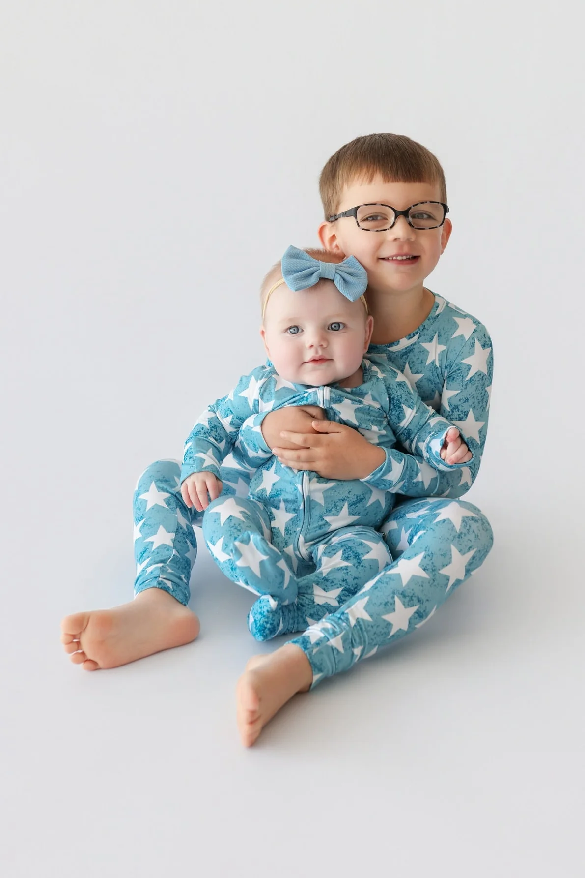 LITTLE LIBERTY STARS DREAM ROMPER - Image 8