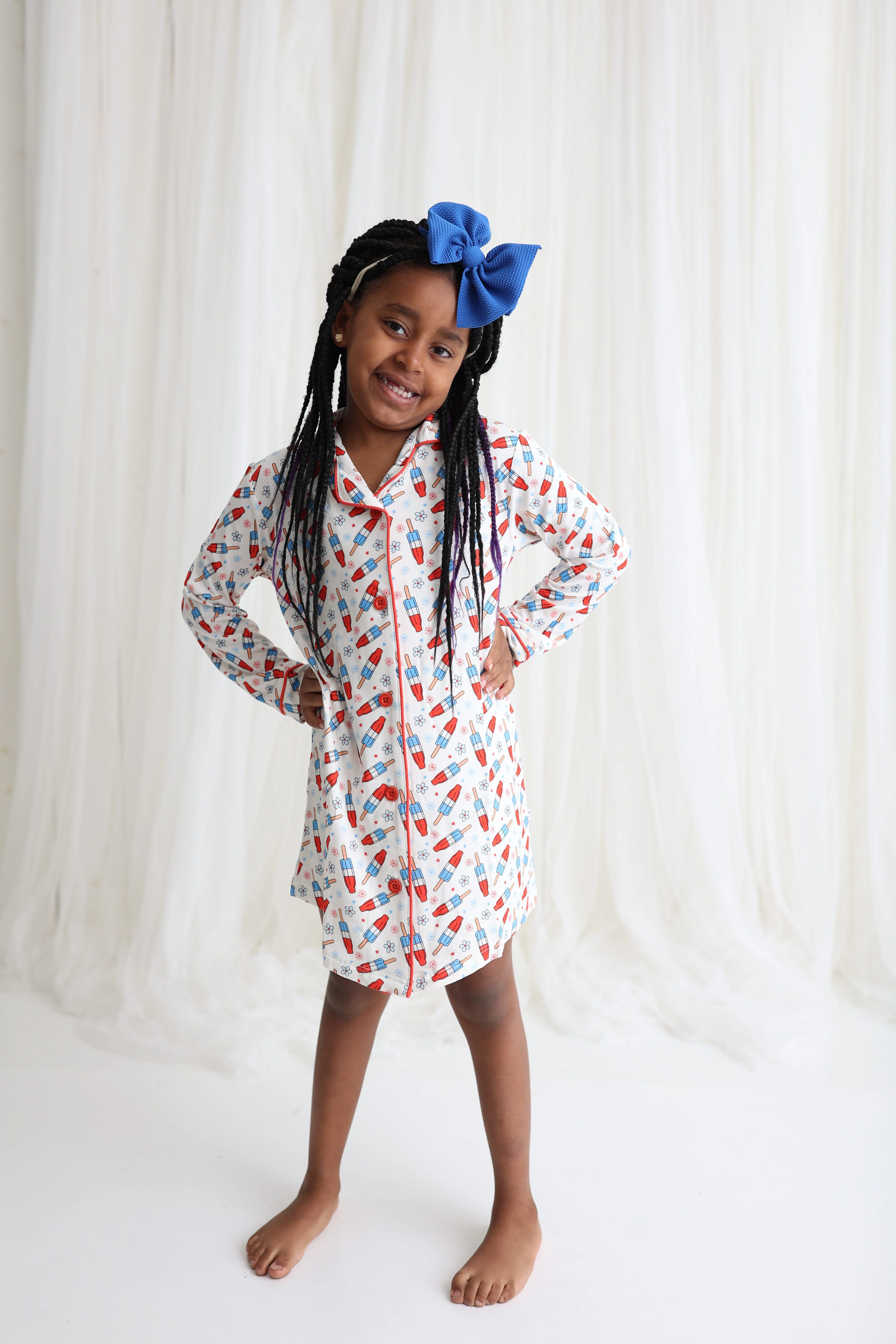 LITTLE MISS FIRECRACKER GIRL'S DREAM GOWN - Image 4