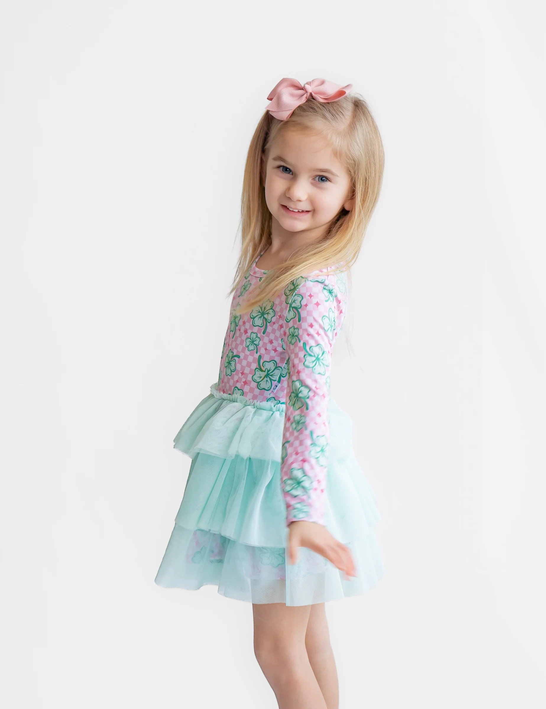 LITTLE MISS SHAMROCK DREAM TUTU DRESS - Image 11