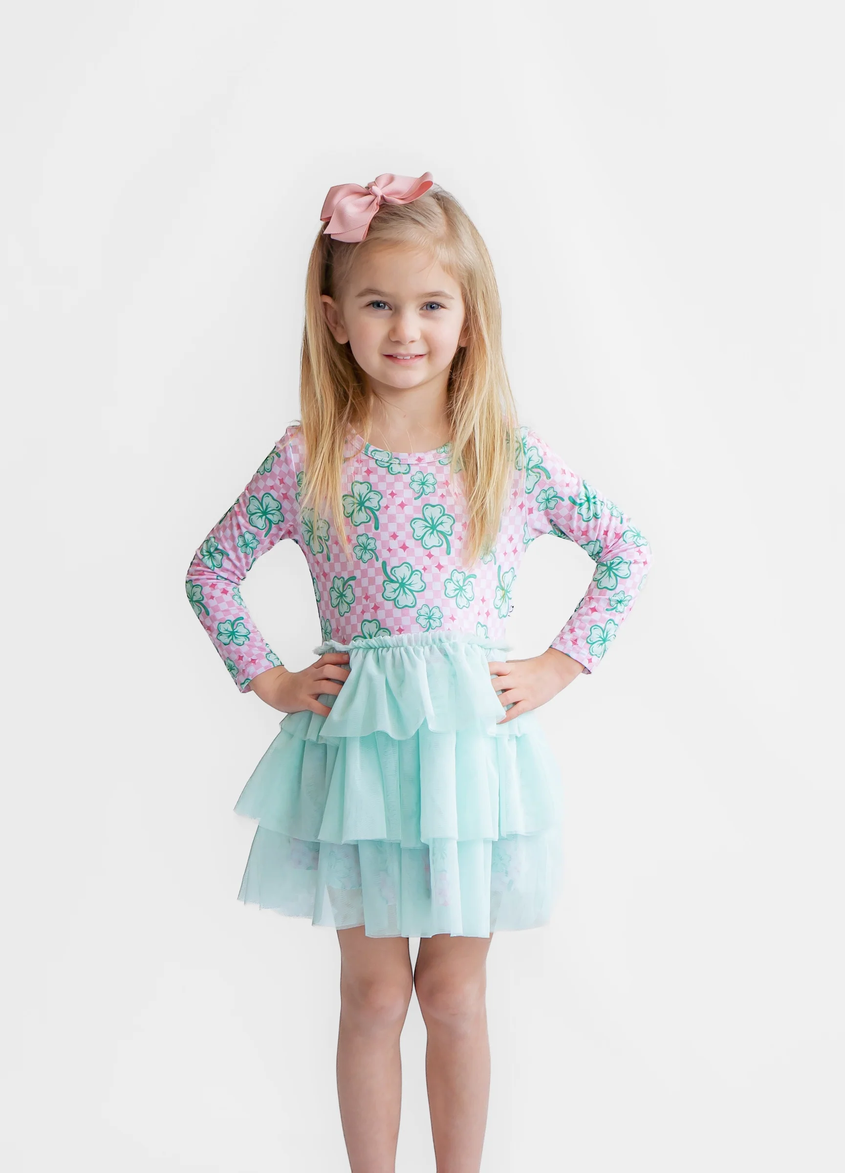 LITTLE MISS SHAMROCK DREAM TUTU DRESS - Image 8