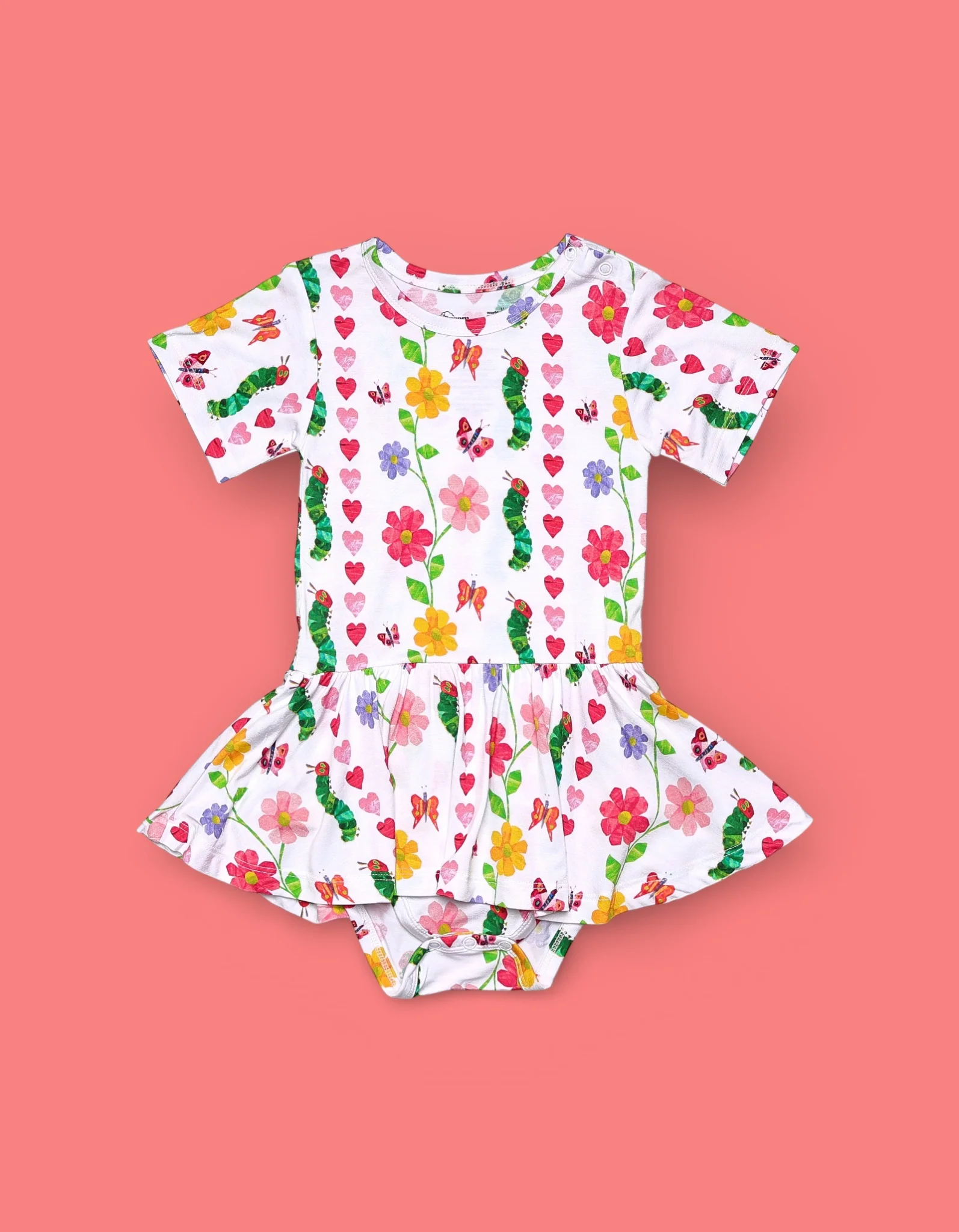 LOVEBUG BLOOMS DREAM BODYSUIT DRESS - Image 2