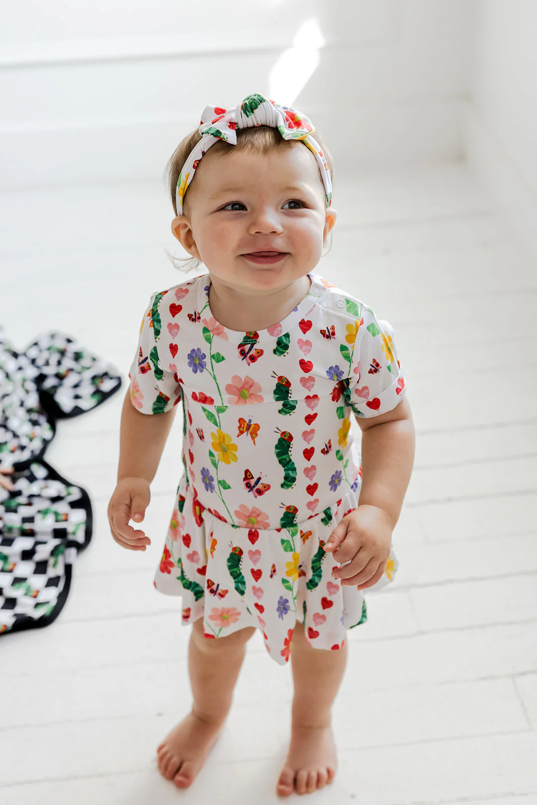LOVEBUG BLOOMS DREAM BODYSUIT DRESS - Image 5