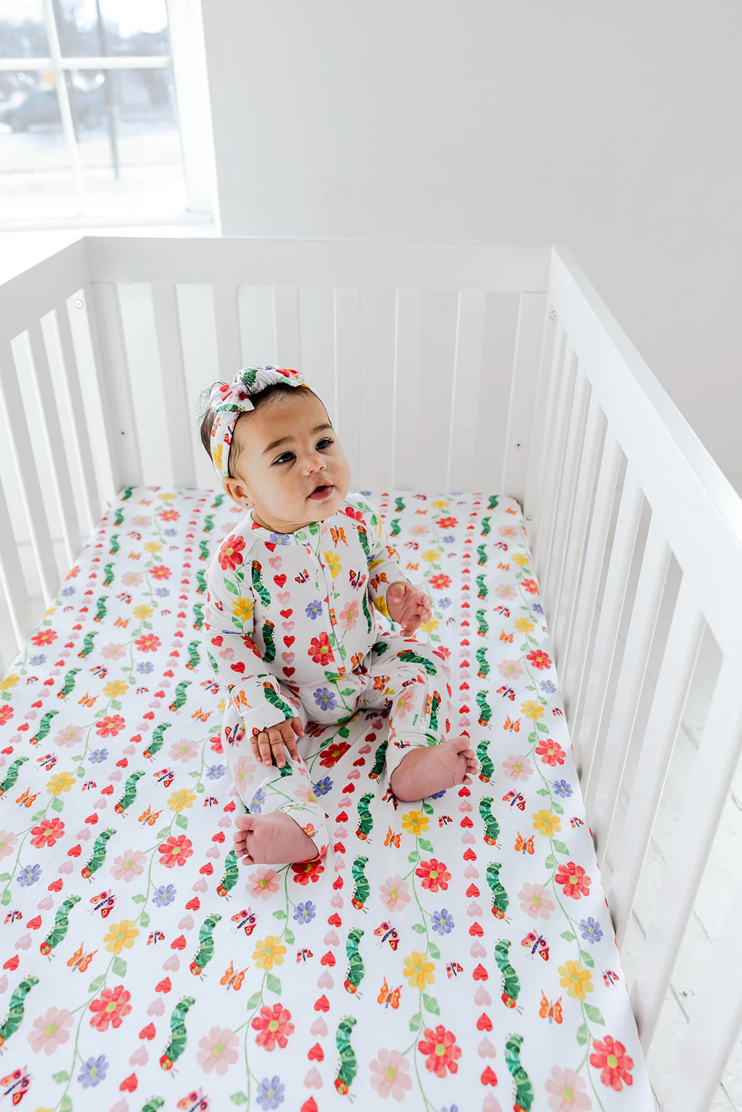 LOVEBUG BLOOMS DREAM CRIB SHEET - Image 4