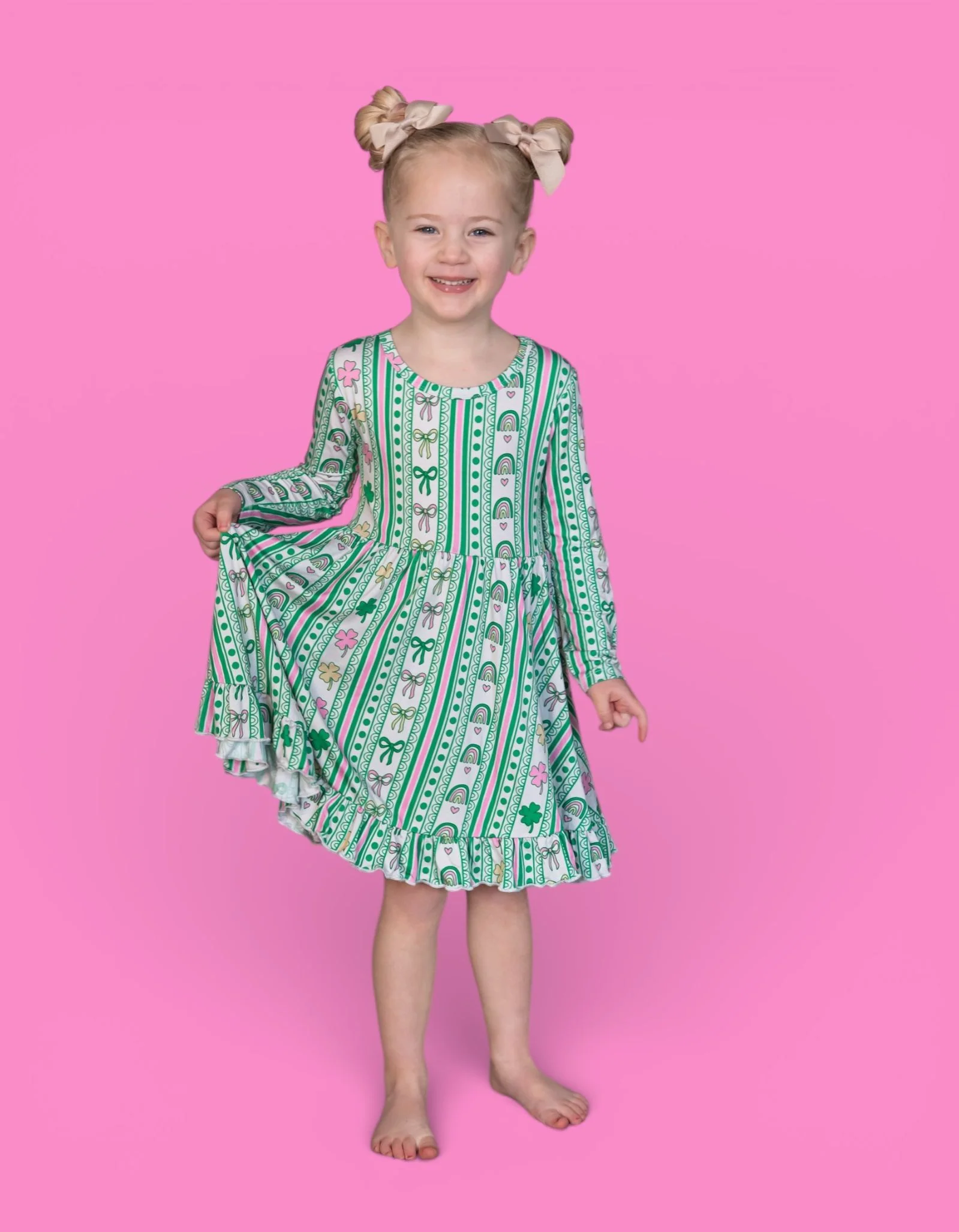 LUCKY RAINBOW RIBBONS DREAM RUFFLE DRESS - Image 10