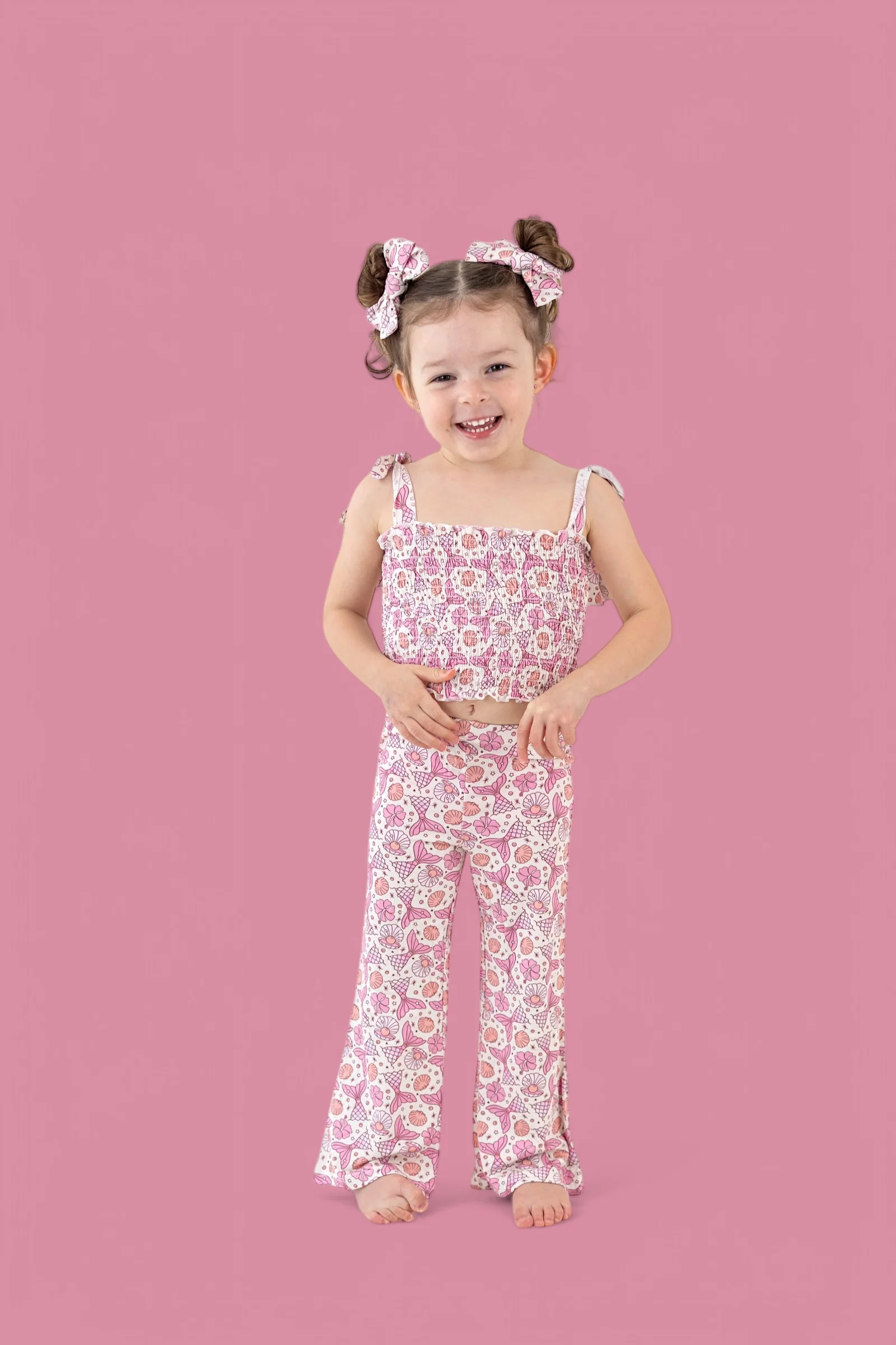 MAGICAL MERMAID DREAM SMOCKED FLARE SET - Image 11