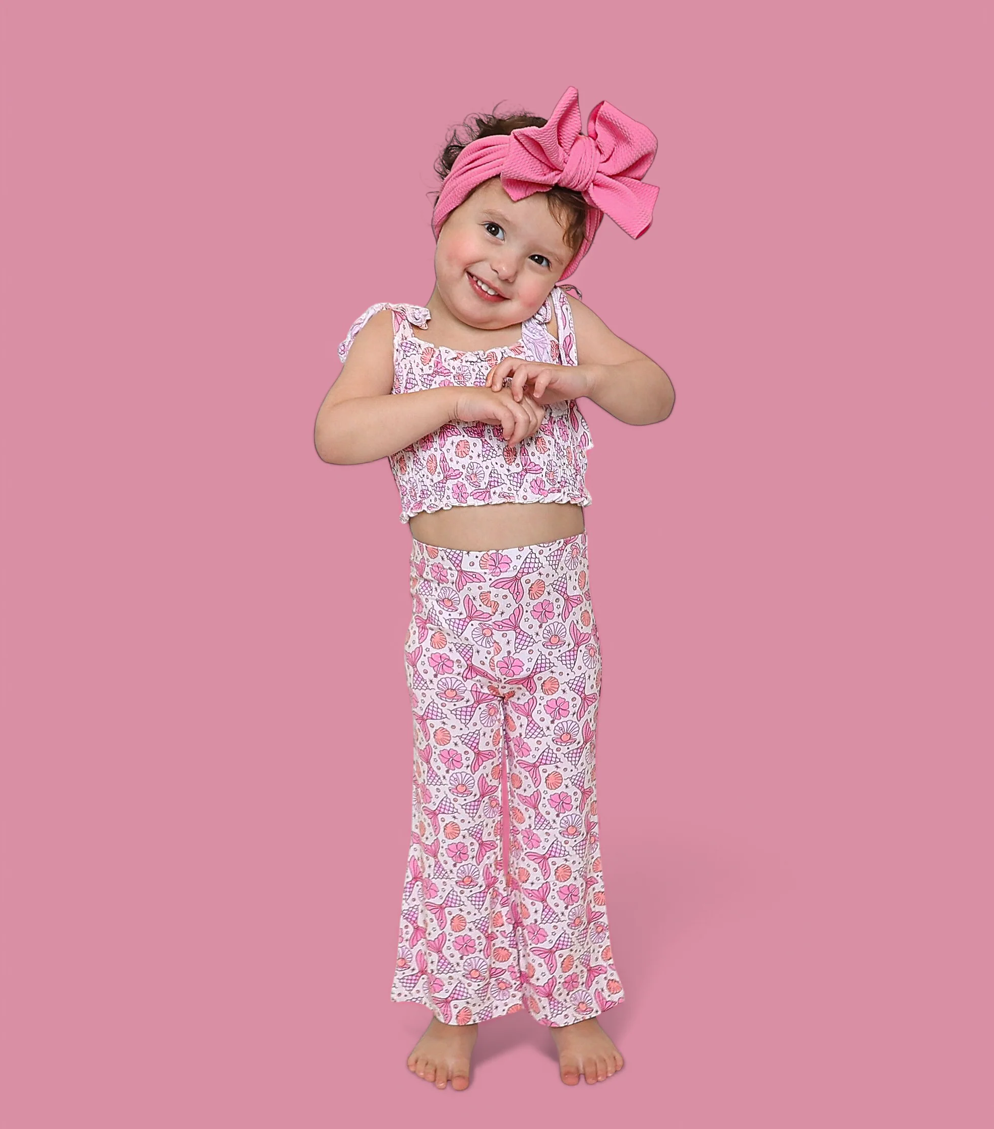 MAGICAL MERMAID DREAM SMOCKED FLARE SET - Image 12