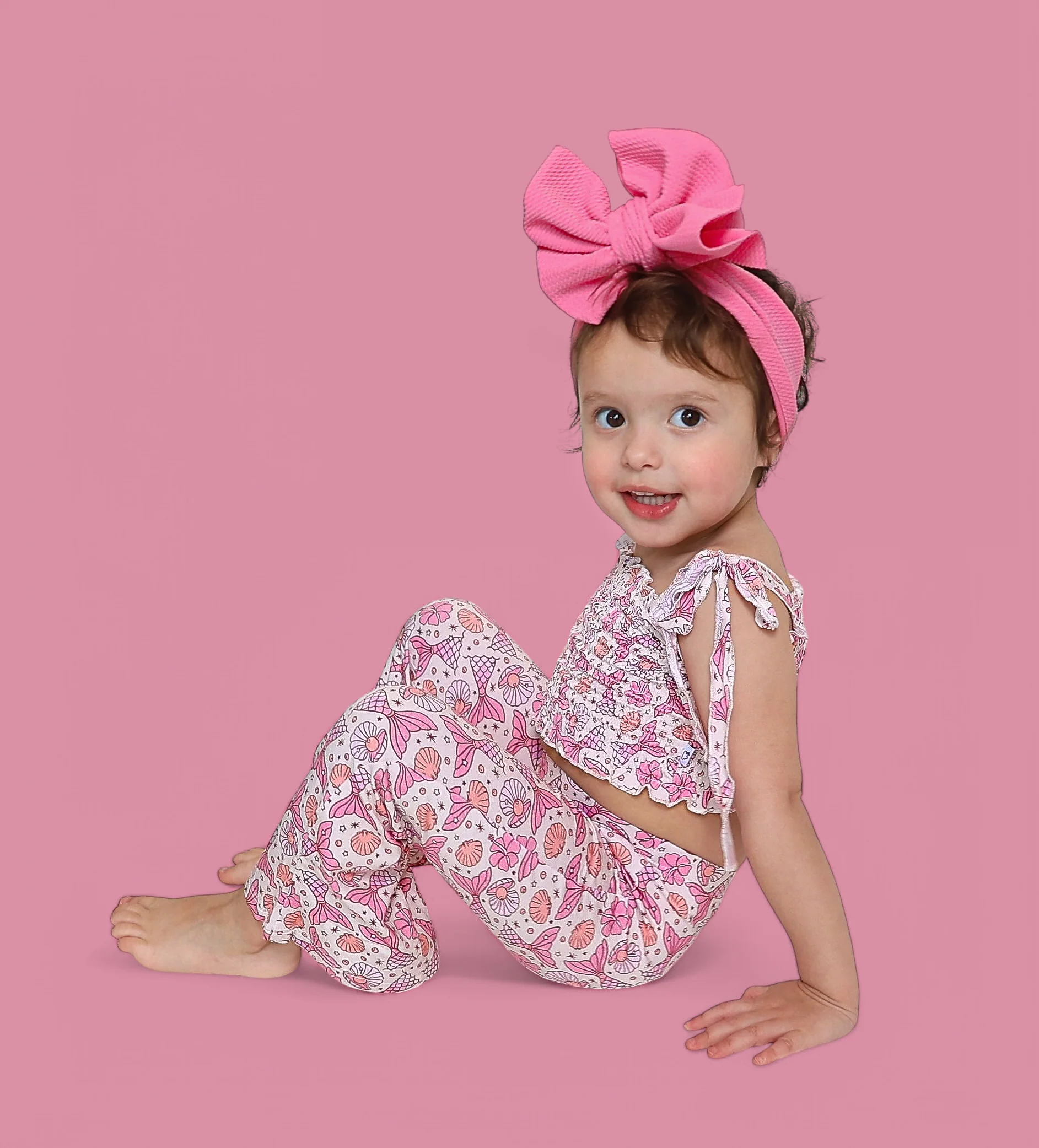 MAGICAL MERMAID DREAM SMOCKED FLARE SET - Image 14