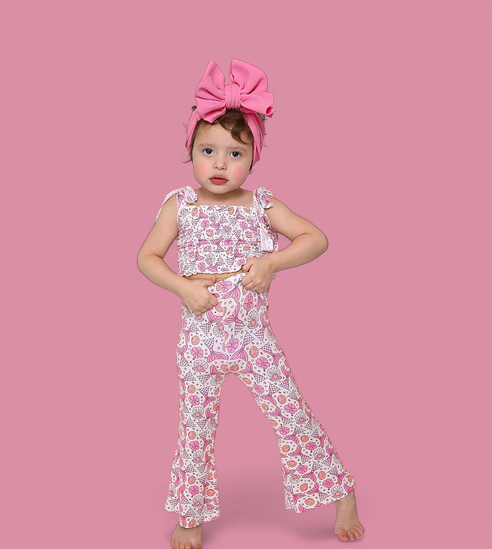 MAGICAL MERMAID DREAM SMOCKED FLARE SET - Image 18