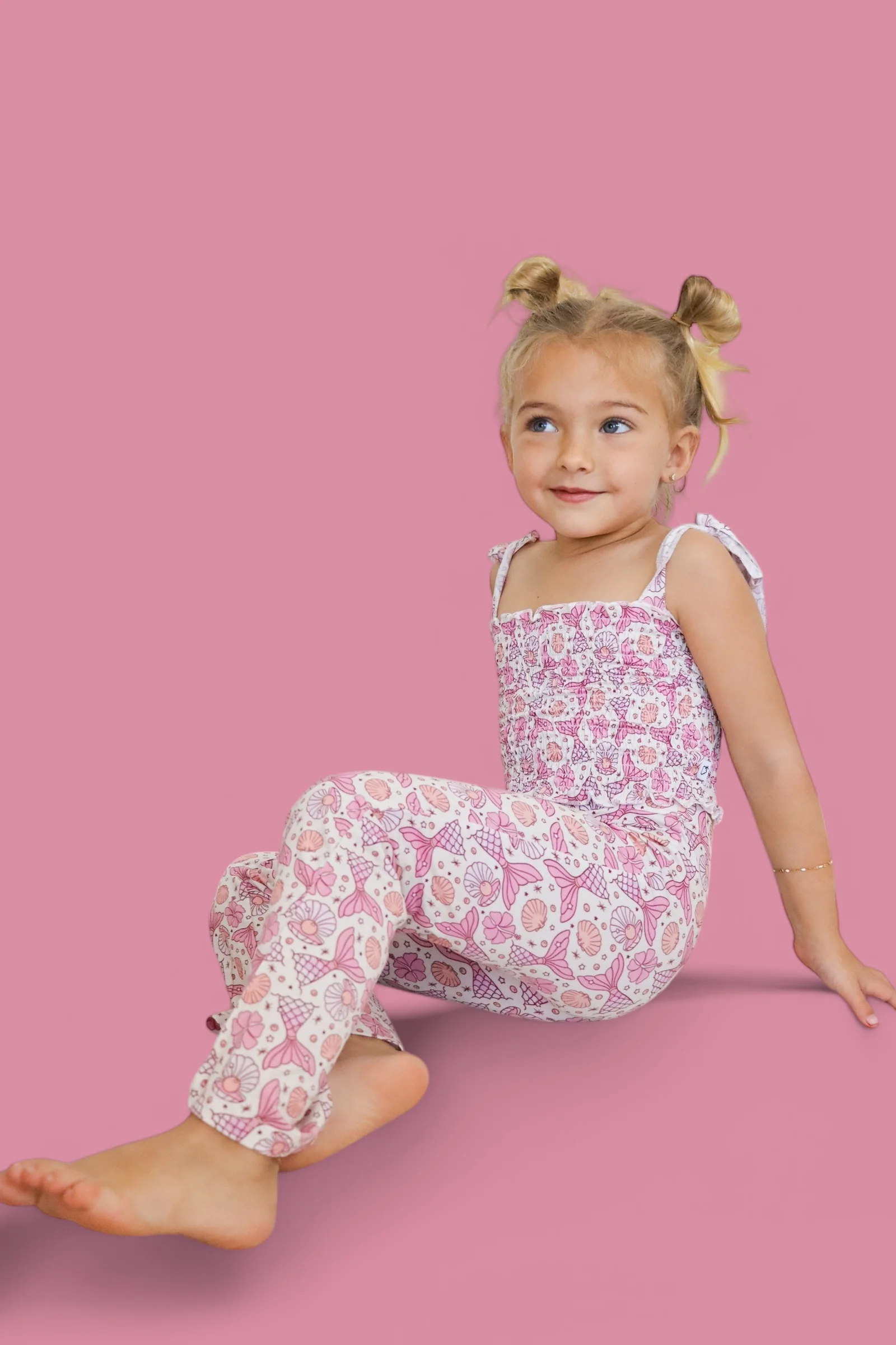MAGICAL MERMAID DREAM SMOCKED FLARE SET - Image 3
