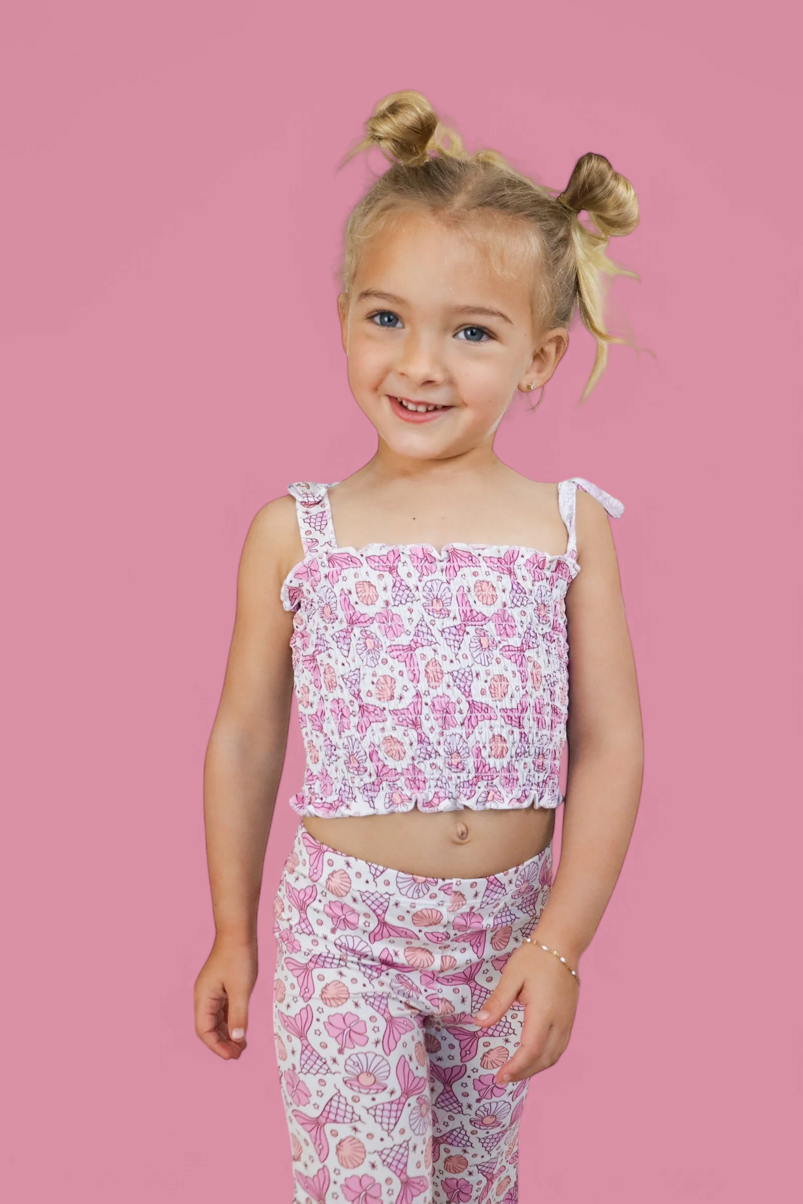 MAGICAL MERMAID DREAM SMOCKED FLARE SET - Image 5