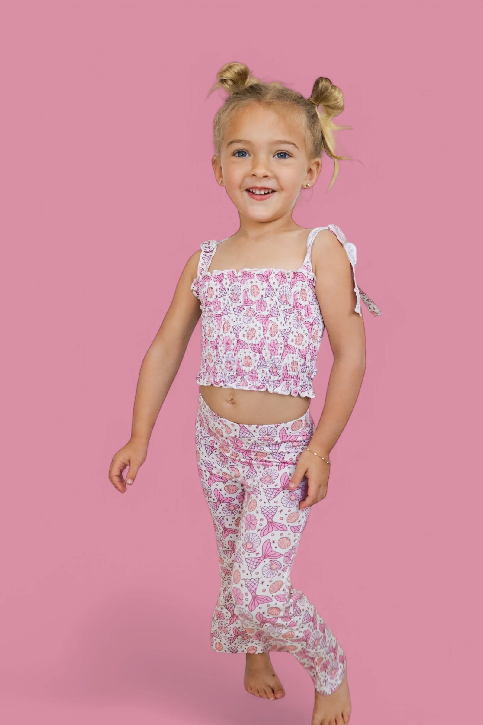 MAGICAL MERMAID DREAM SMOCKED FLARE SET - Image 6