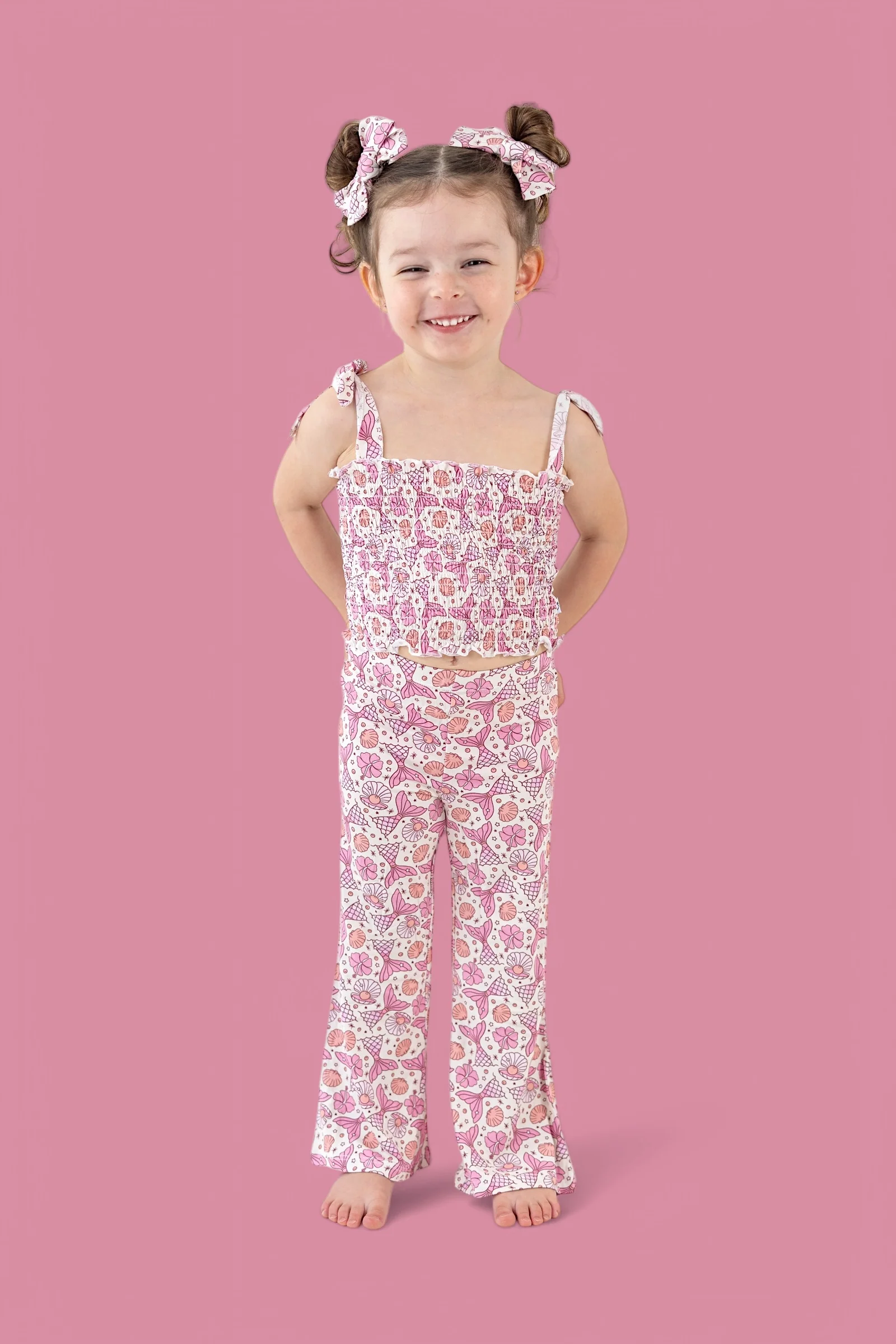 MAGICAL MERMAID DREAM SMOCKED FLARE SET - Image 8