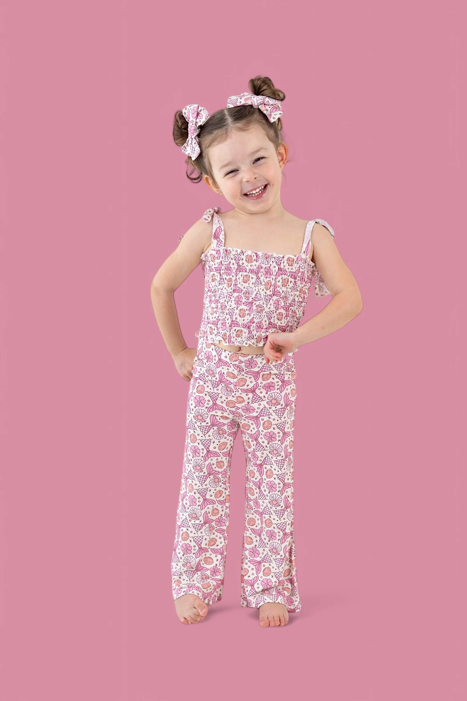 MAGICAL MERMAID DREAM SMOCKED FLARE SET - Image 9