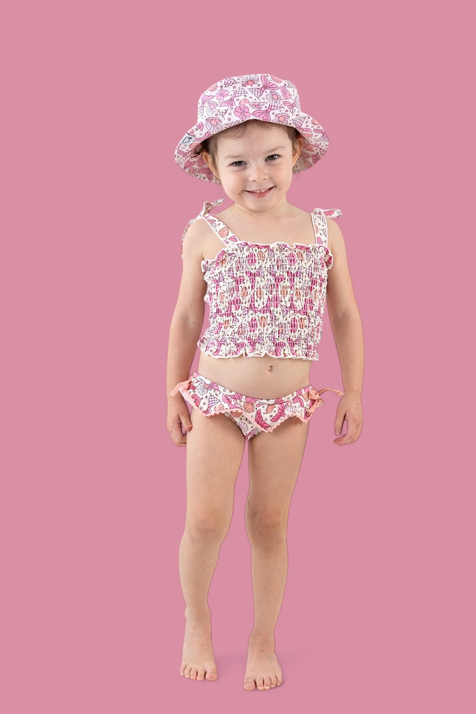 MAGICAL MERMAID DREAM SMOCKED TANKINI TWO PIECE SWIM SUIT - Image 12