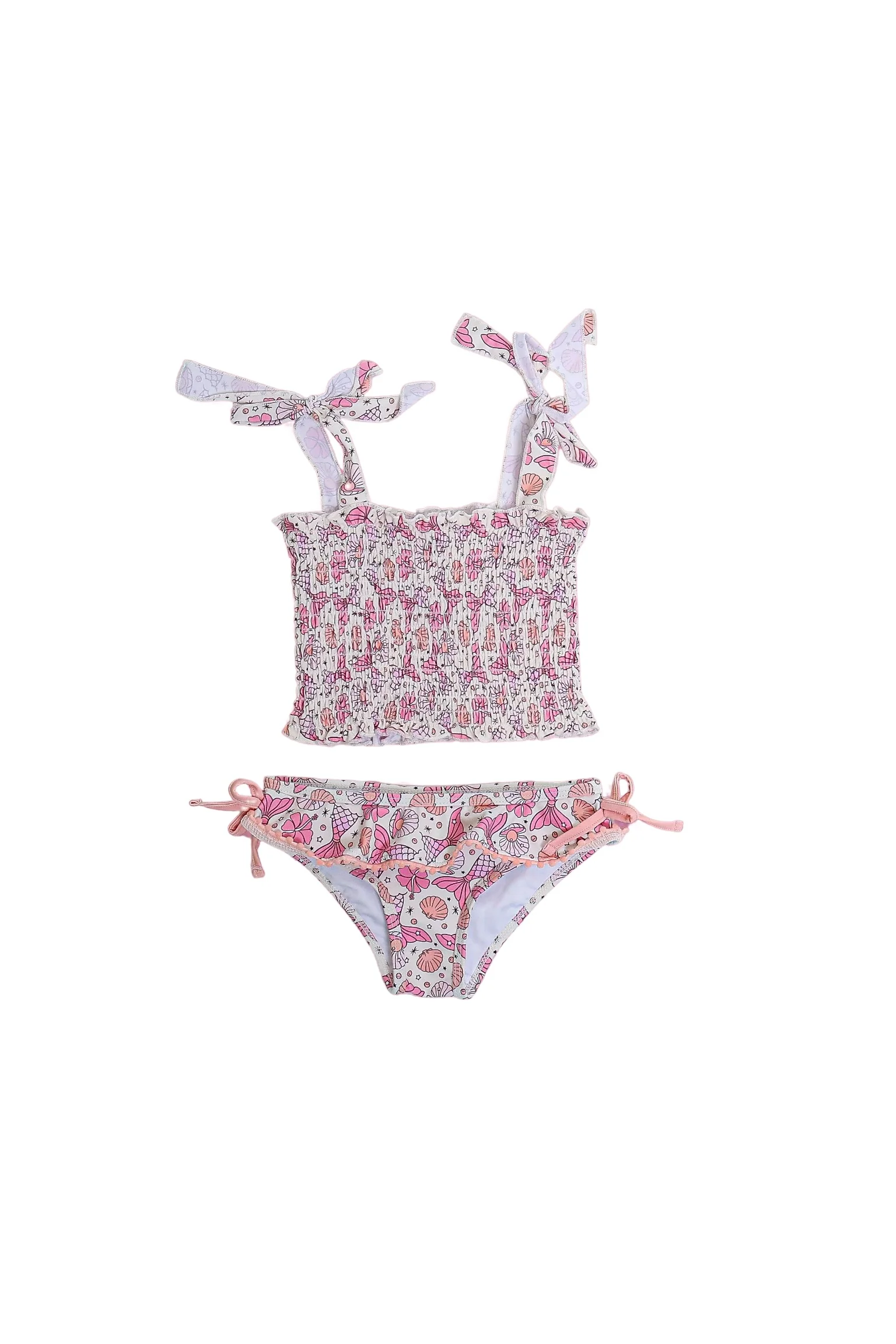 MAGICAL MERMAID DREAM SMOCKED TANKINI TWO PIECE SWIM SUIT - Image 15