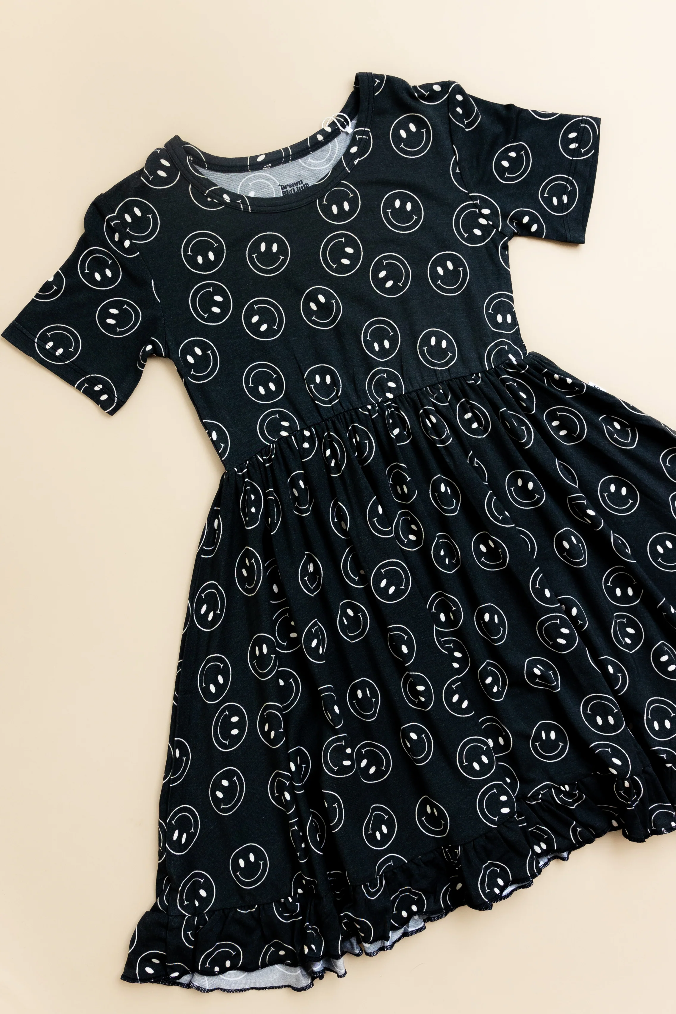 MIDNIGHT SMILES DREAM RUFFLE DRESS - Image 4